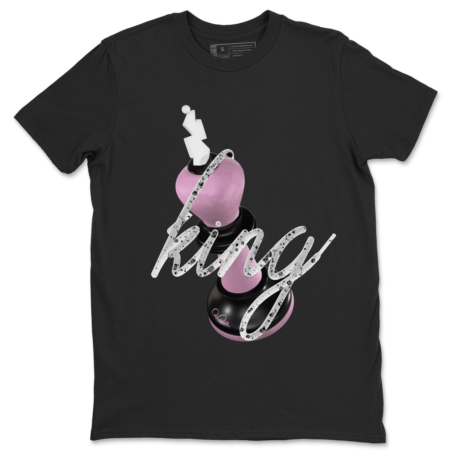 3D King Sneaker Tees - Air Jordan 4 Orchid