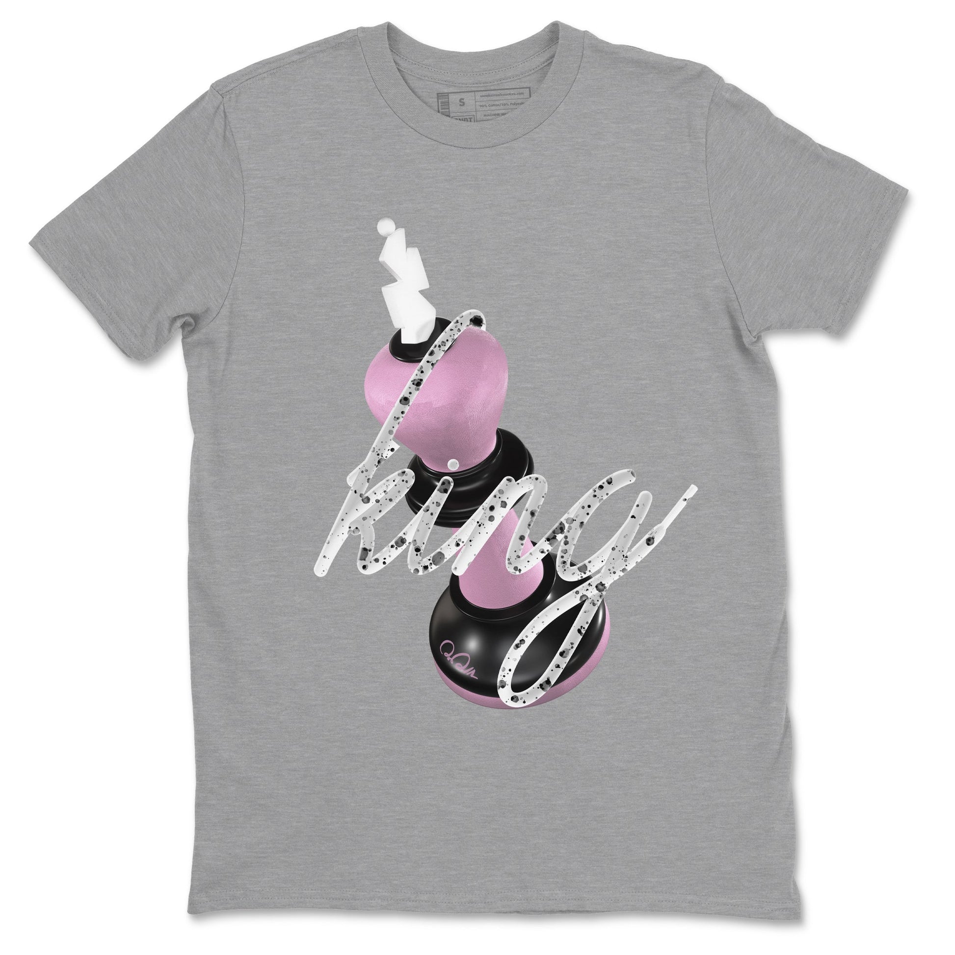 3D King Sneaker Tees - Air Jordan 4 Orchid