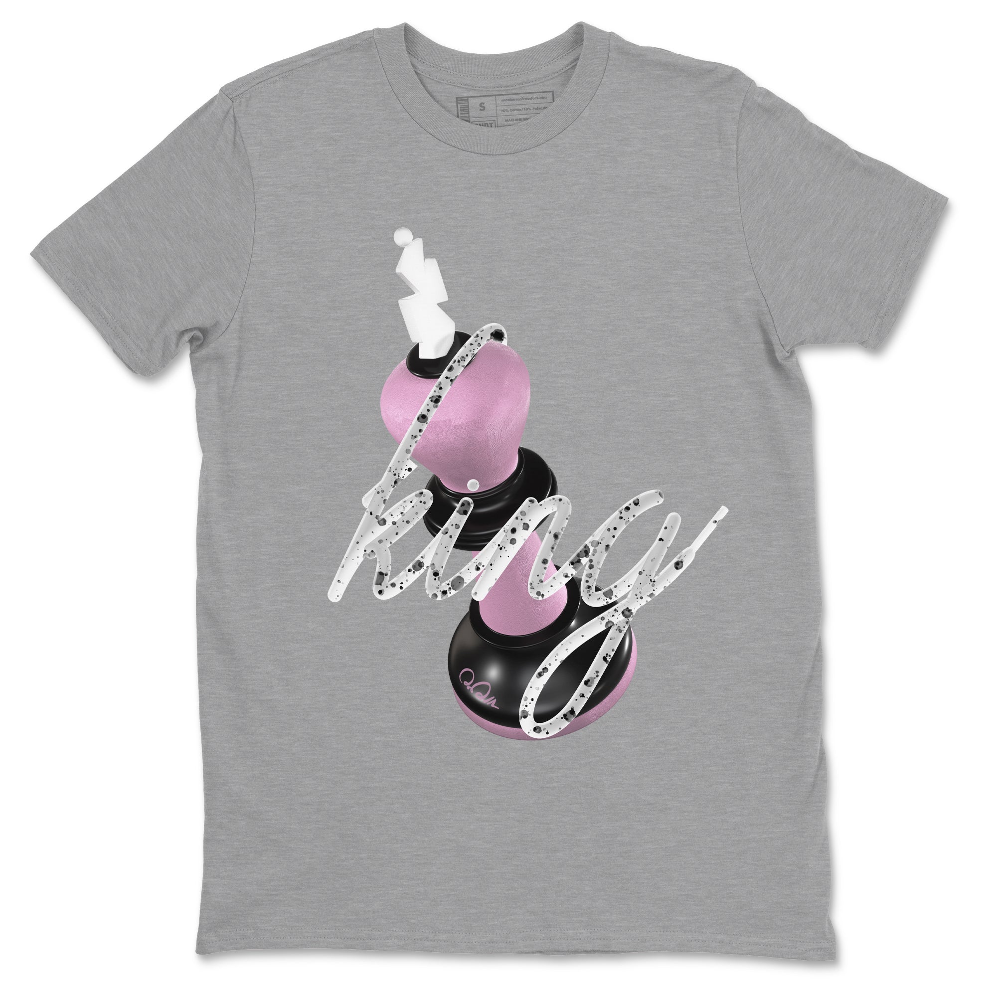 3D King Sneaker Tees - Air Jordan 4 Orchid