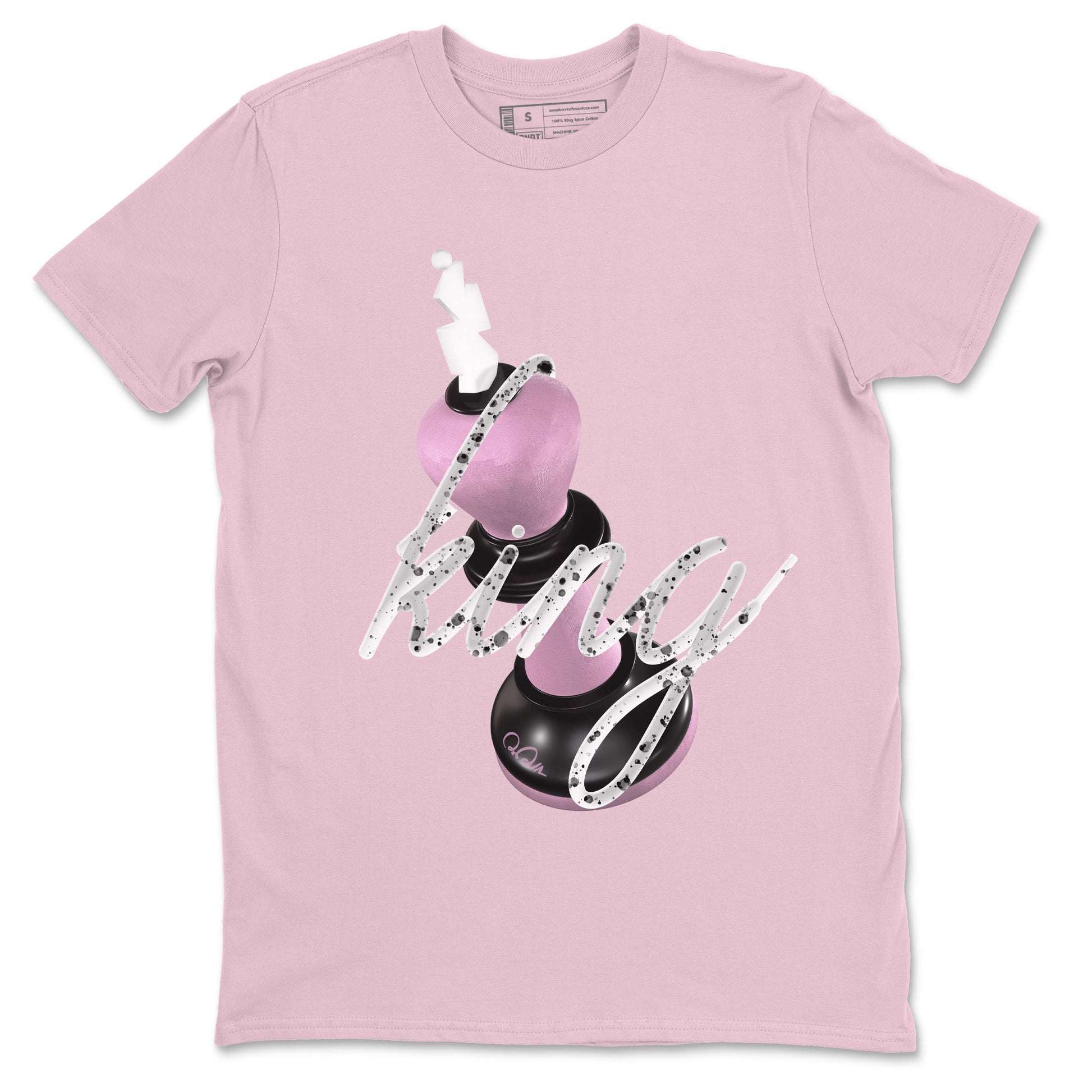 3D King Sneaker Tees - Air Jordan 4 Orchid
