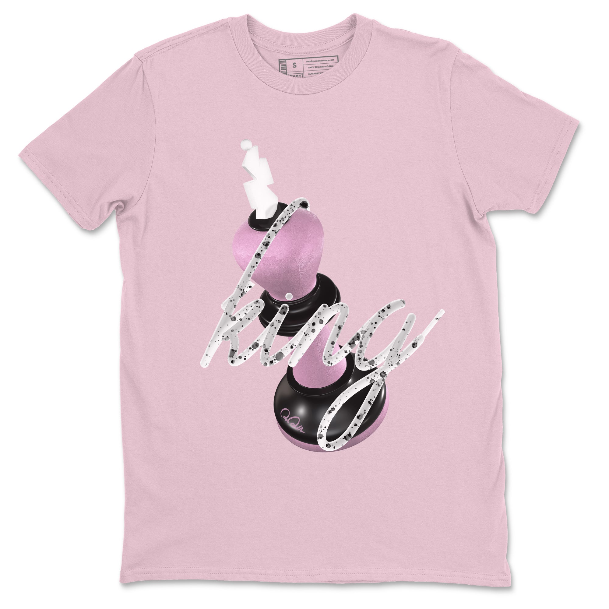 3D King Sneaker Tees - Air Jordan 4 Orchid