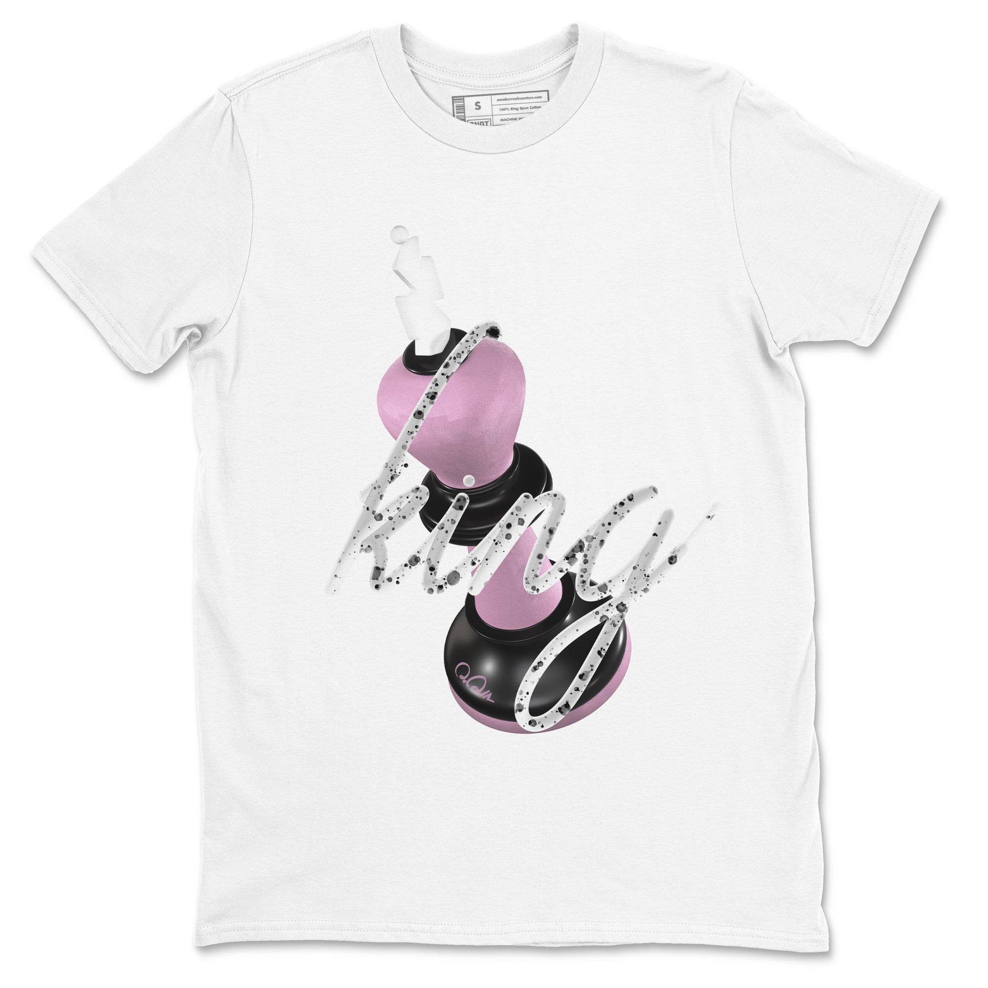 3D King Sneaker Tees - Air Jordan 4 Orchid
