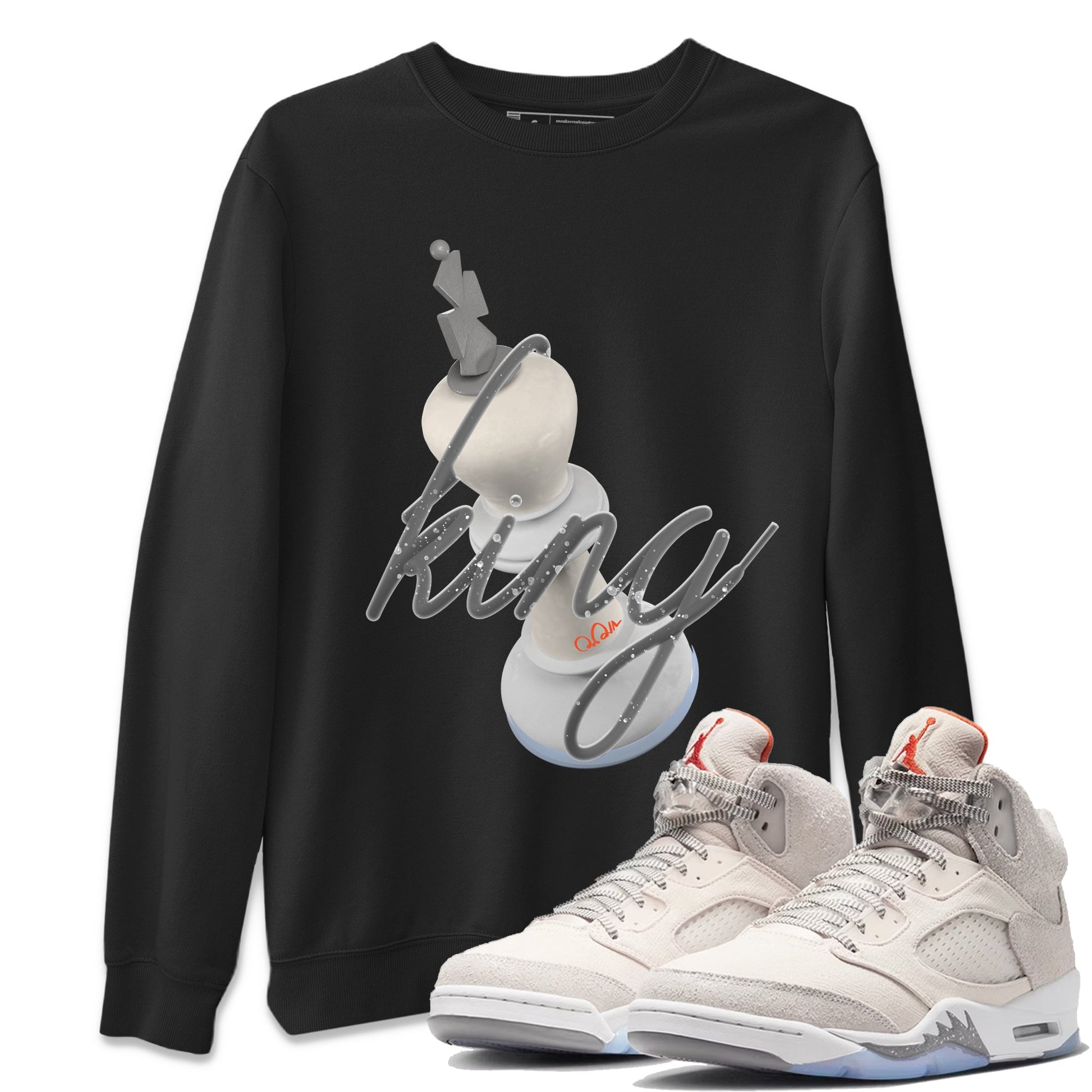3D King Unisex Tops - Air Jordan 5 Craft