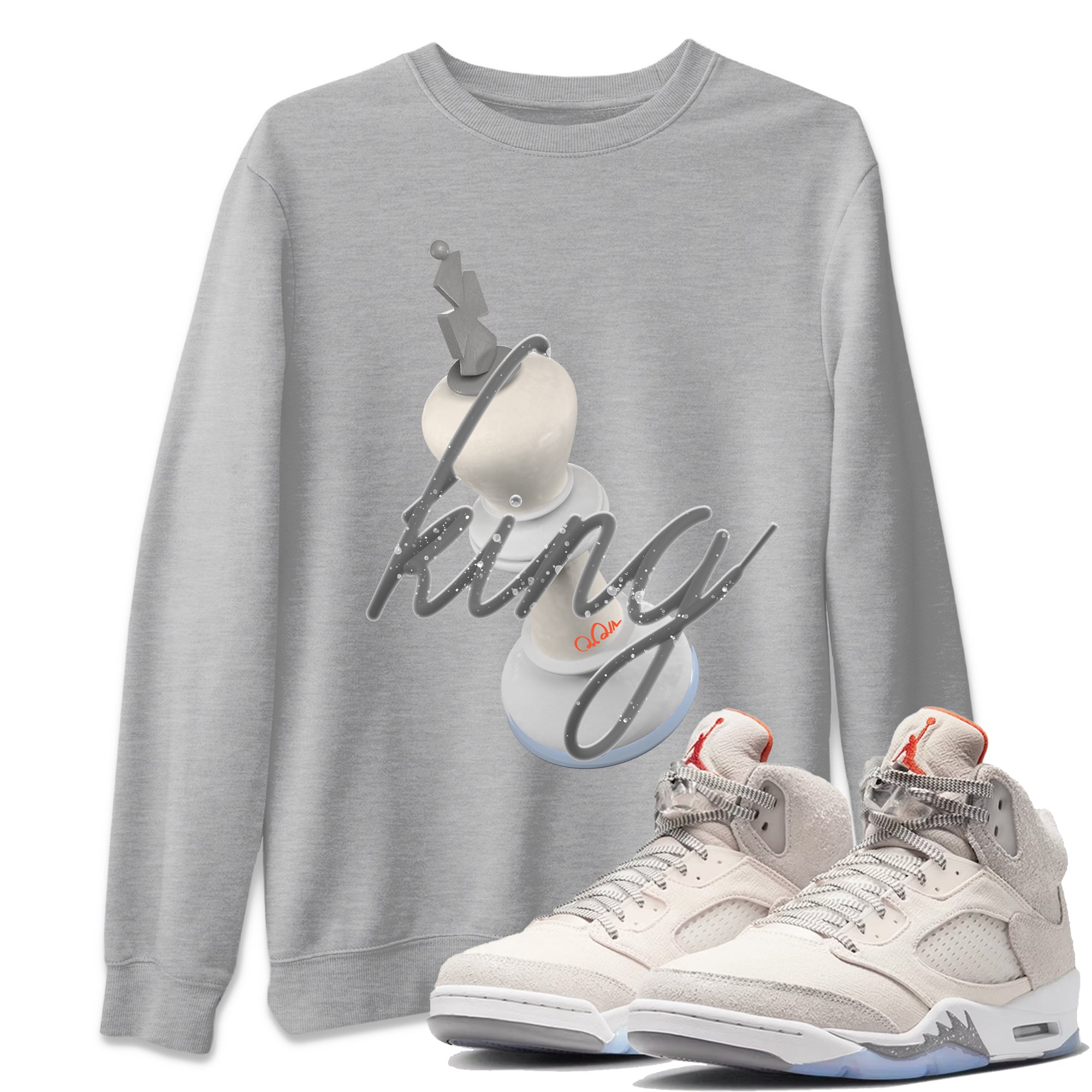 3D King Unisex Tops - Air Jordan 5 Craft