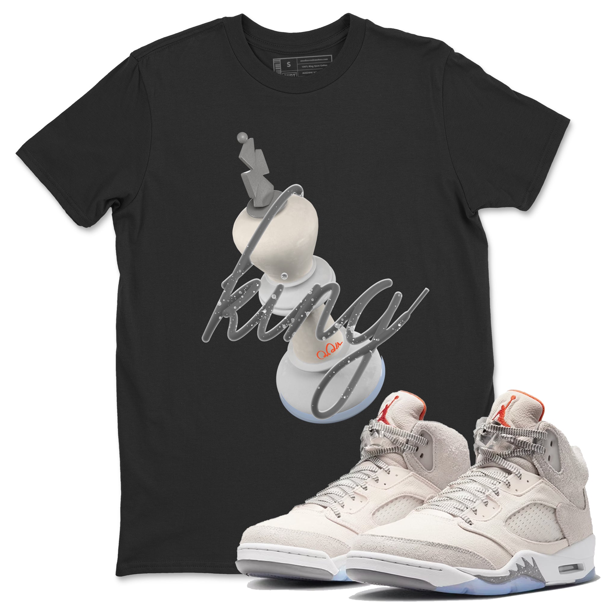 3D King Unisex Tops - Air Jordan 5 Craft