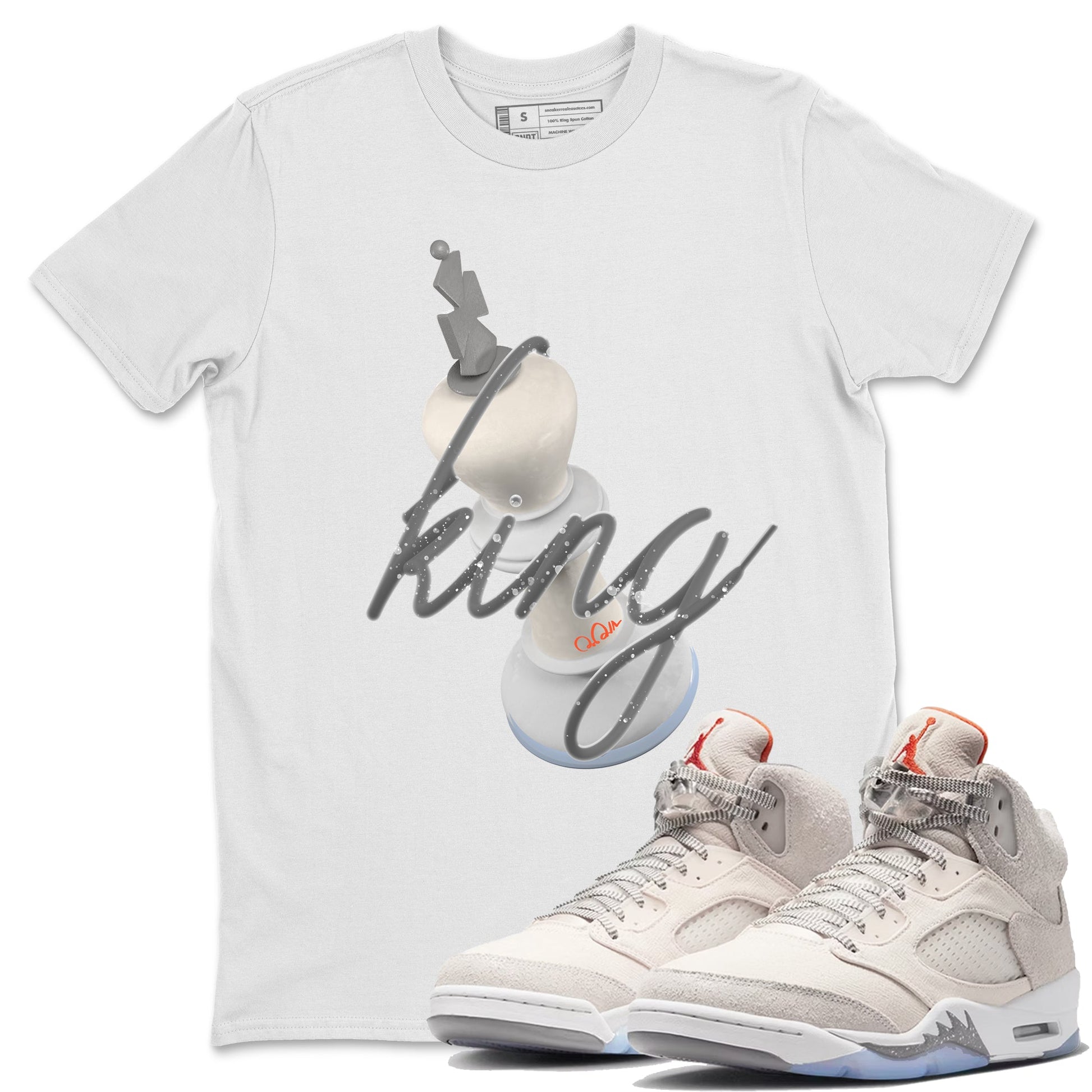 3D King Unisex Tops - Air Jordan 5 Craft