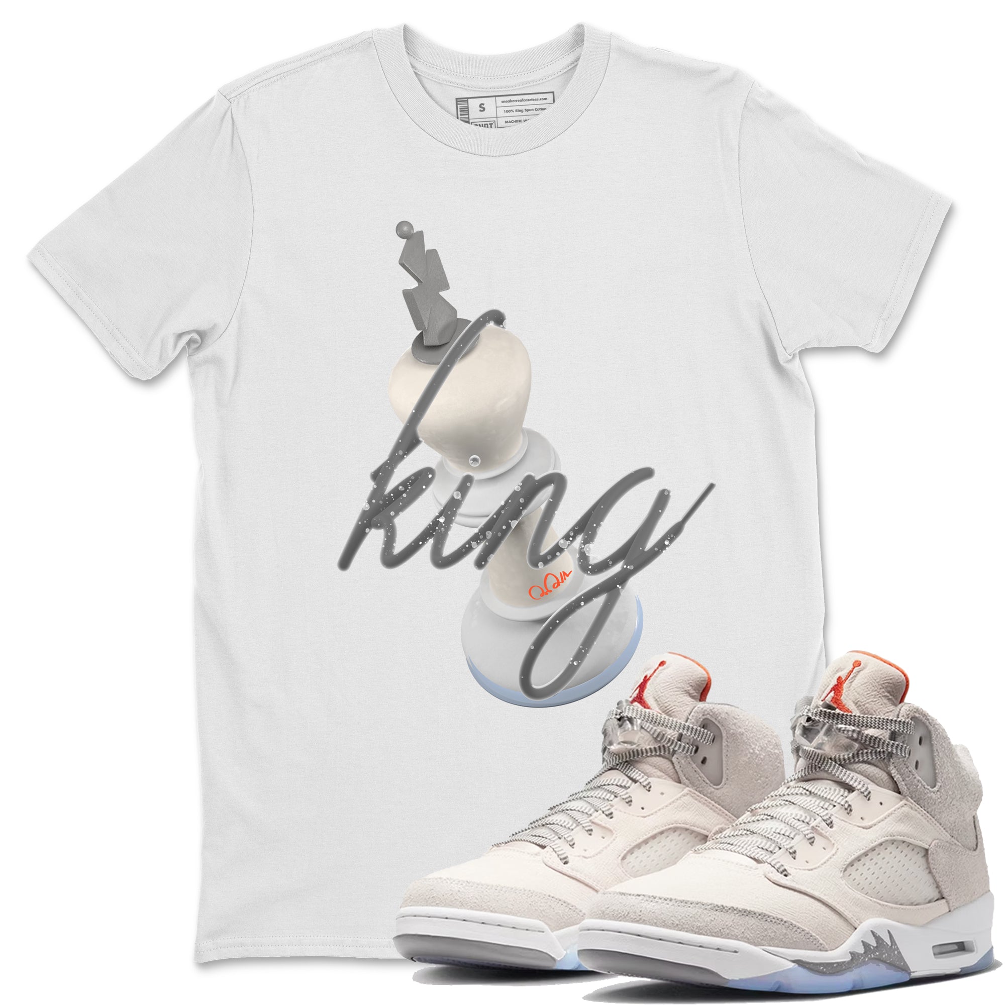 3D King Unisex Tops - Air Jordan 5 Craft