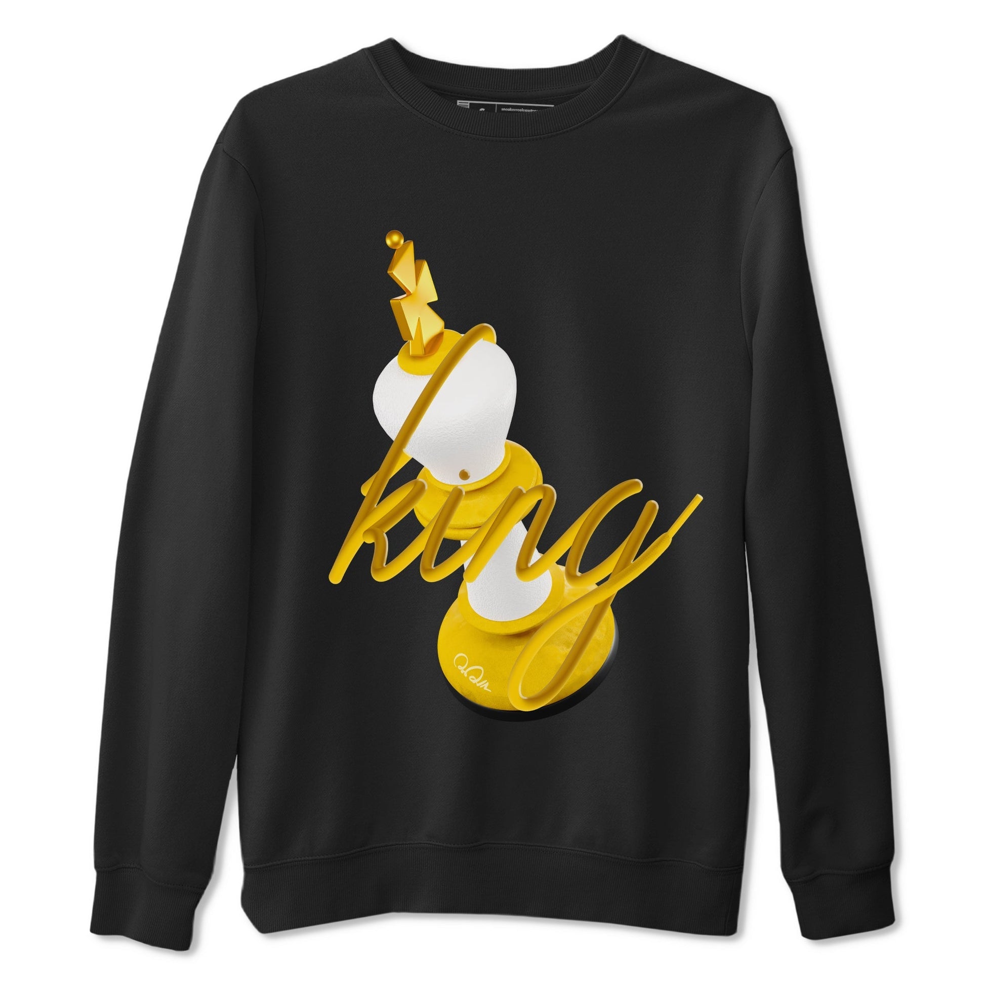 3D King Sneaker Tee - Air Jordan 6 Yellow Ochre