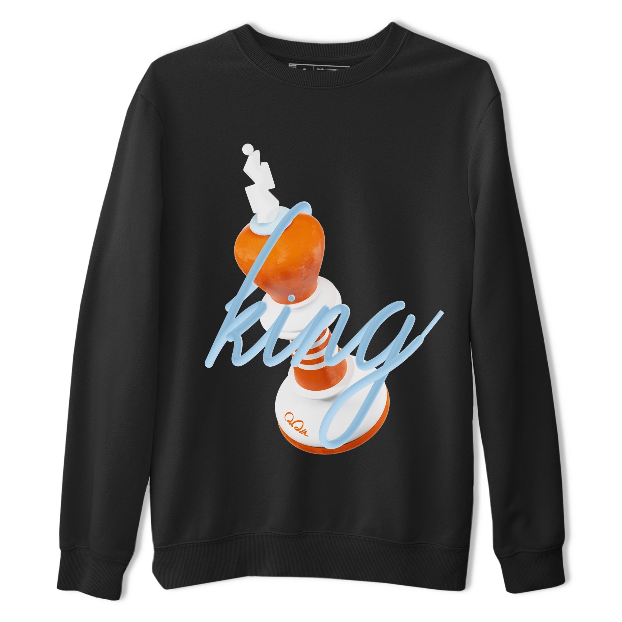 3D King Sneaker Tee - Crazy 8 Team Orange