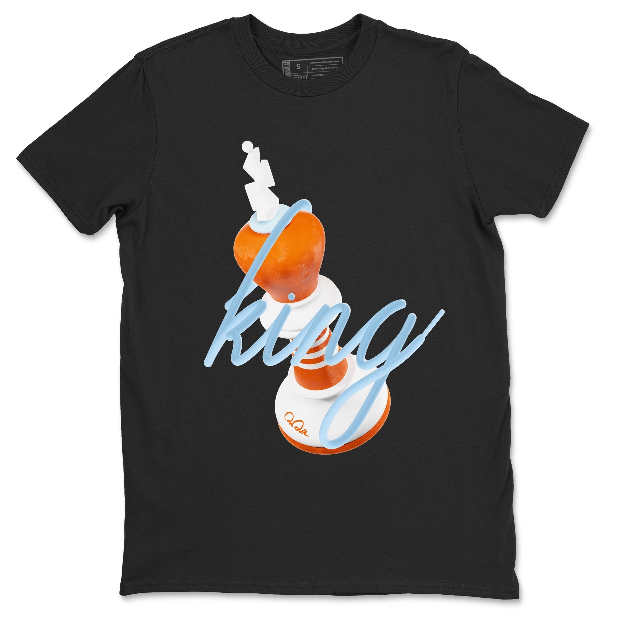 3D King Sneaker Tee - Crazy 8 Team Orange