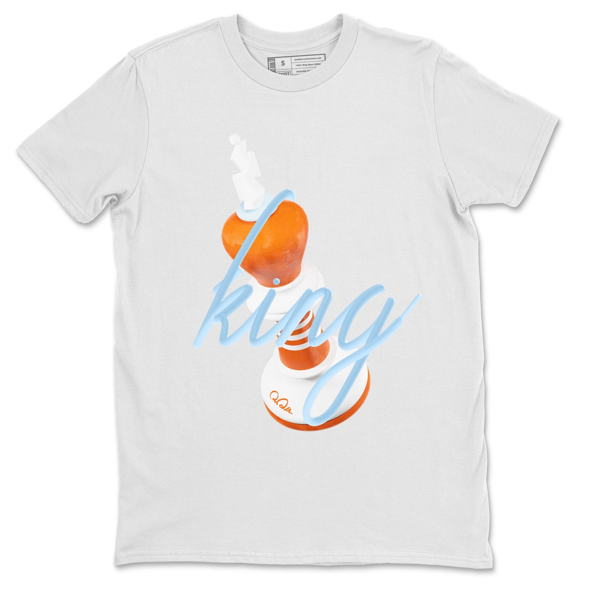3D King Sneaker Tee - Crazy 8 Team Orange
