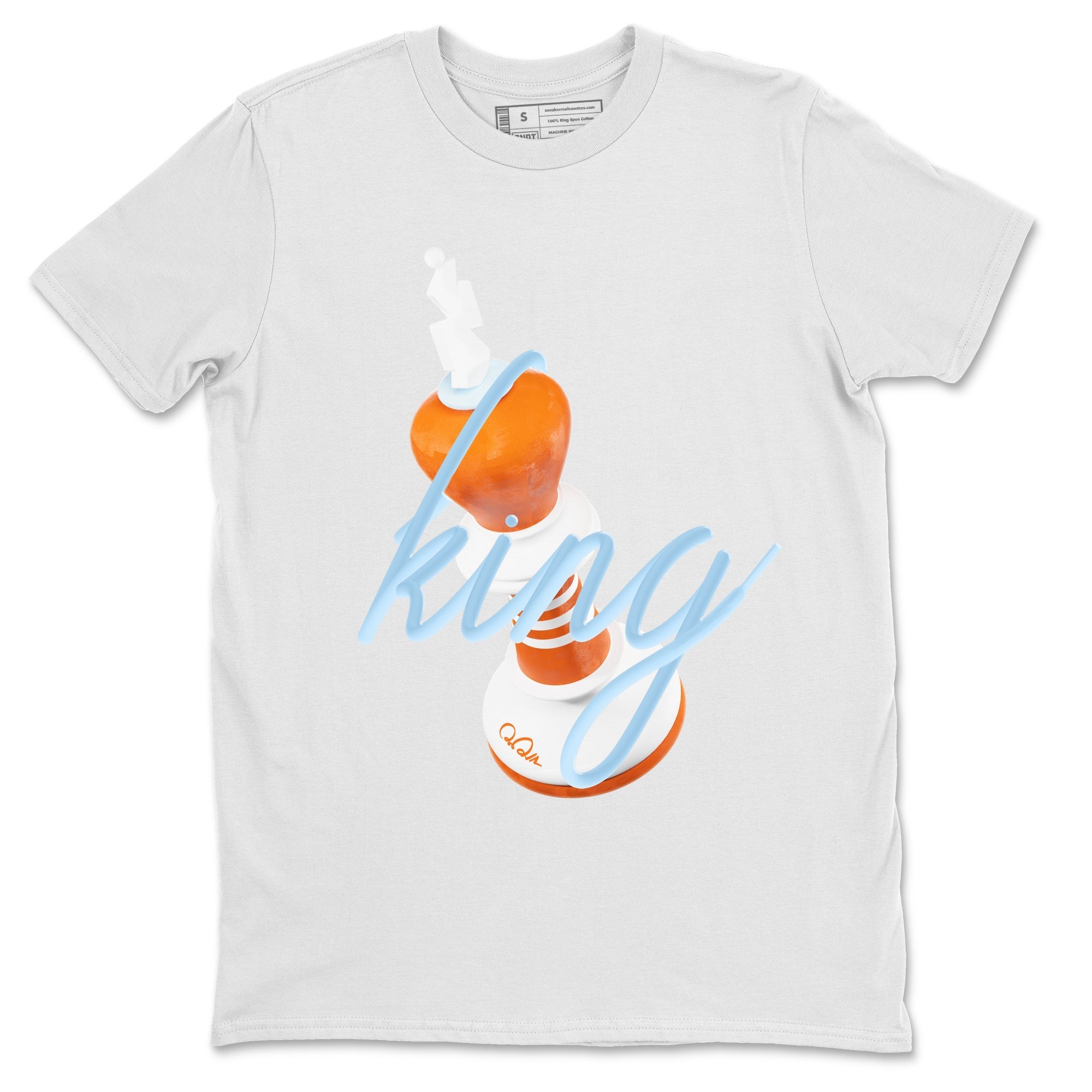 3D King Sneaker Tee - Crazy 8 Team Orange