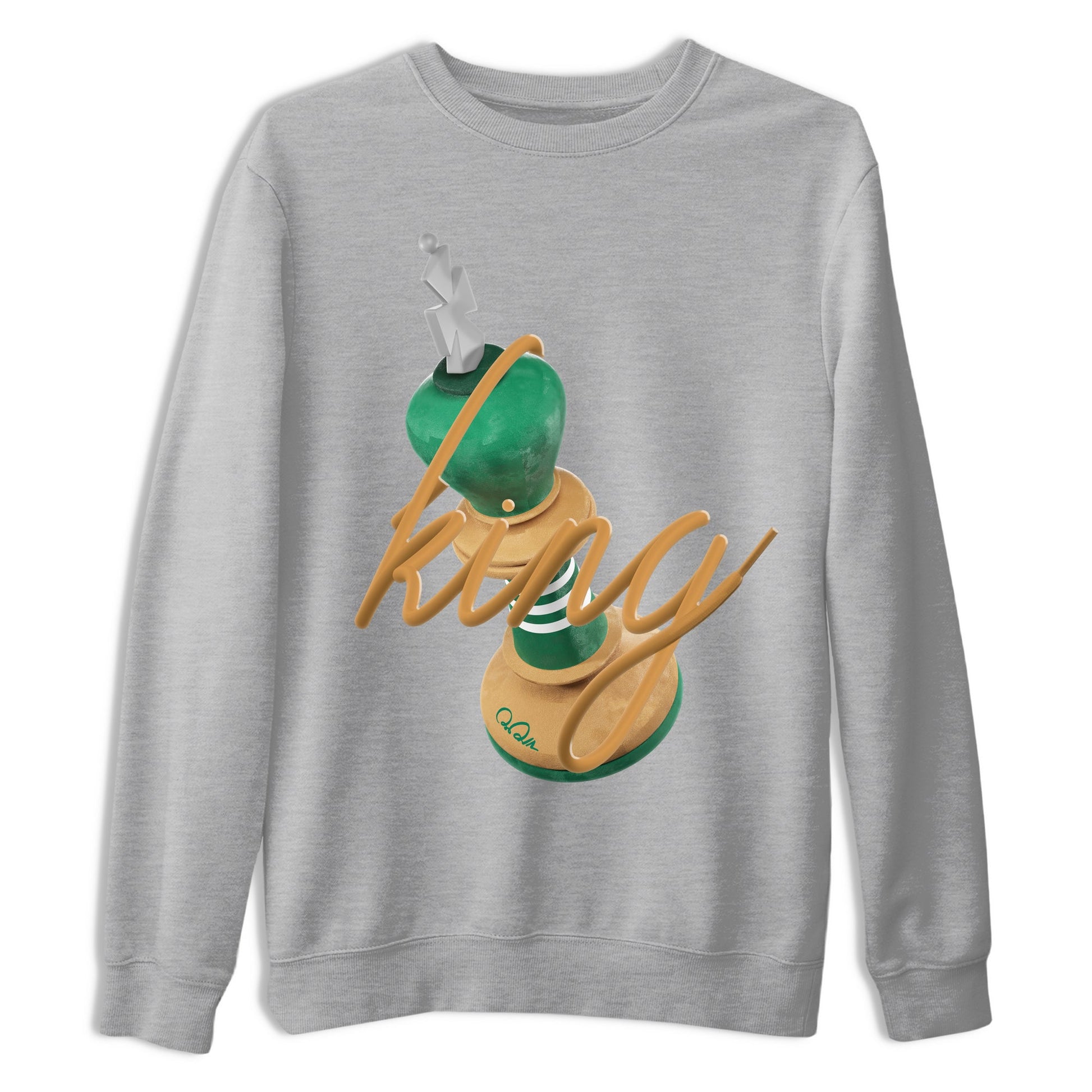 3D King Sneaker Tee - Samba Collegiate Green Gum
