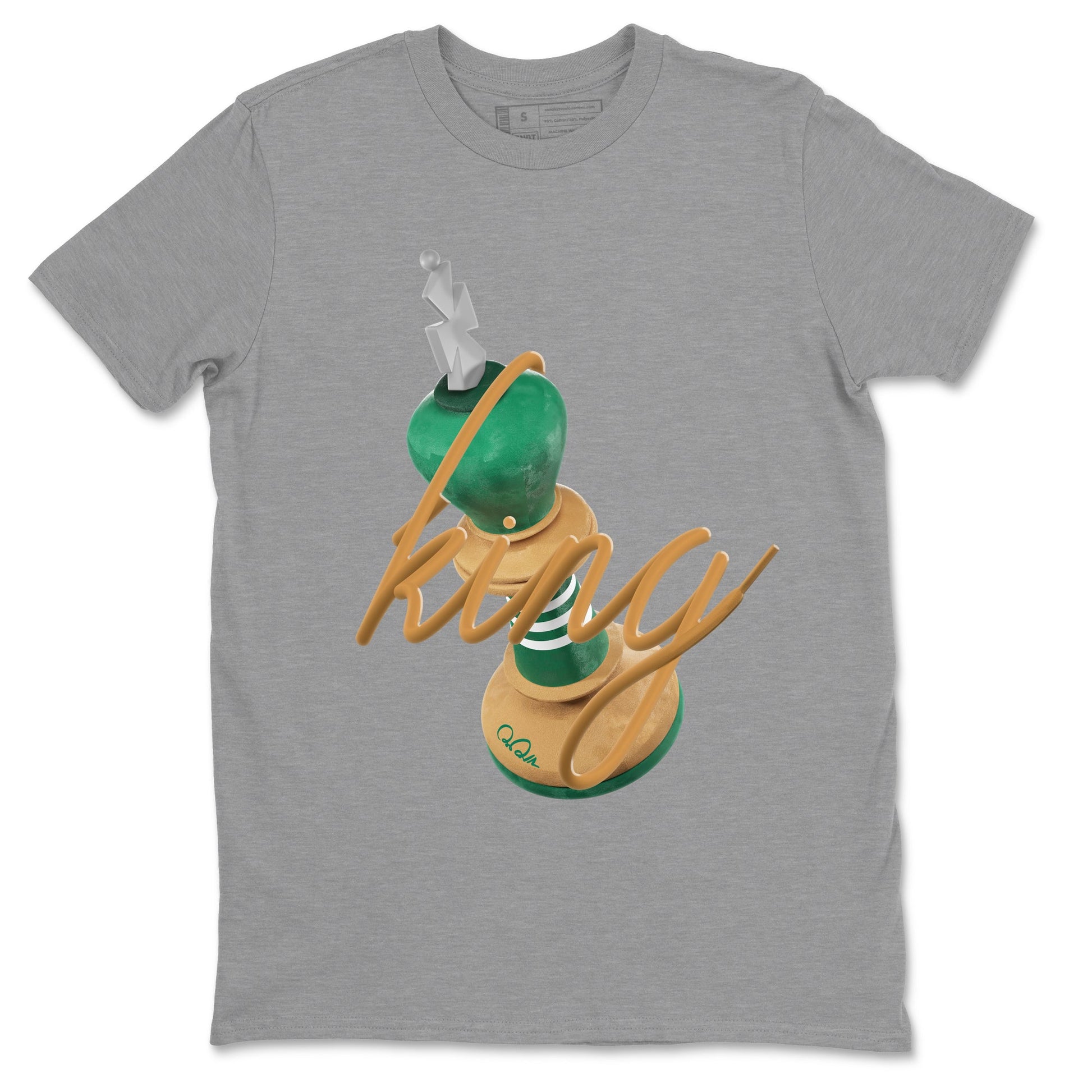 3D King Sneaker Tee - Samba Collegiate Green Gum