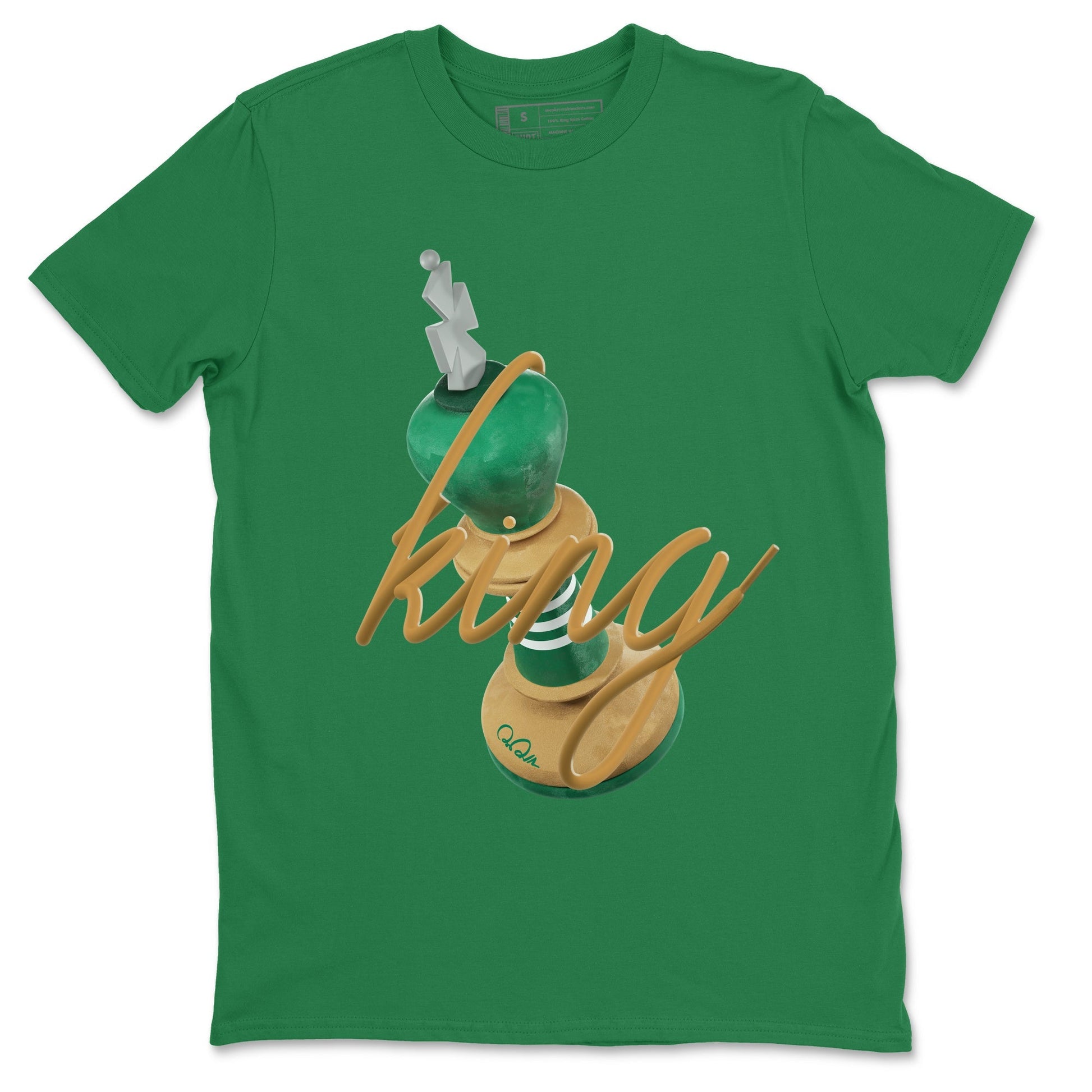 3D King Sneaker Tee - Samba Collegiate Green Gum