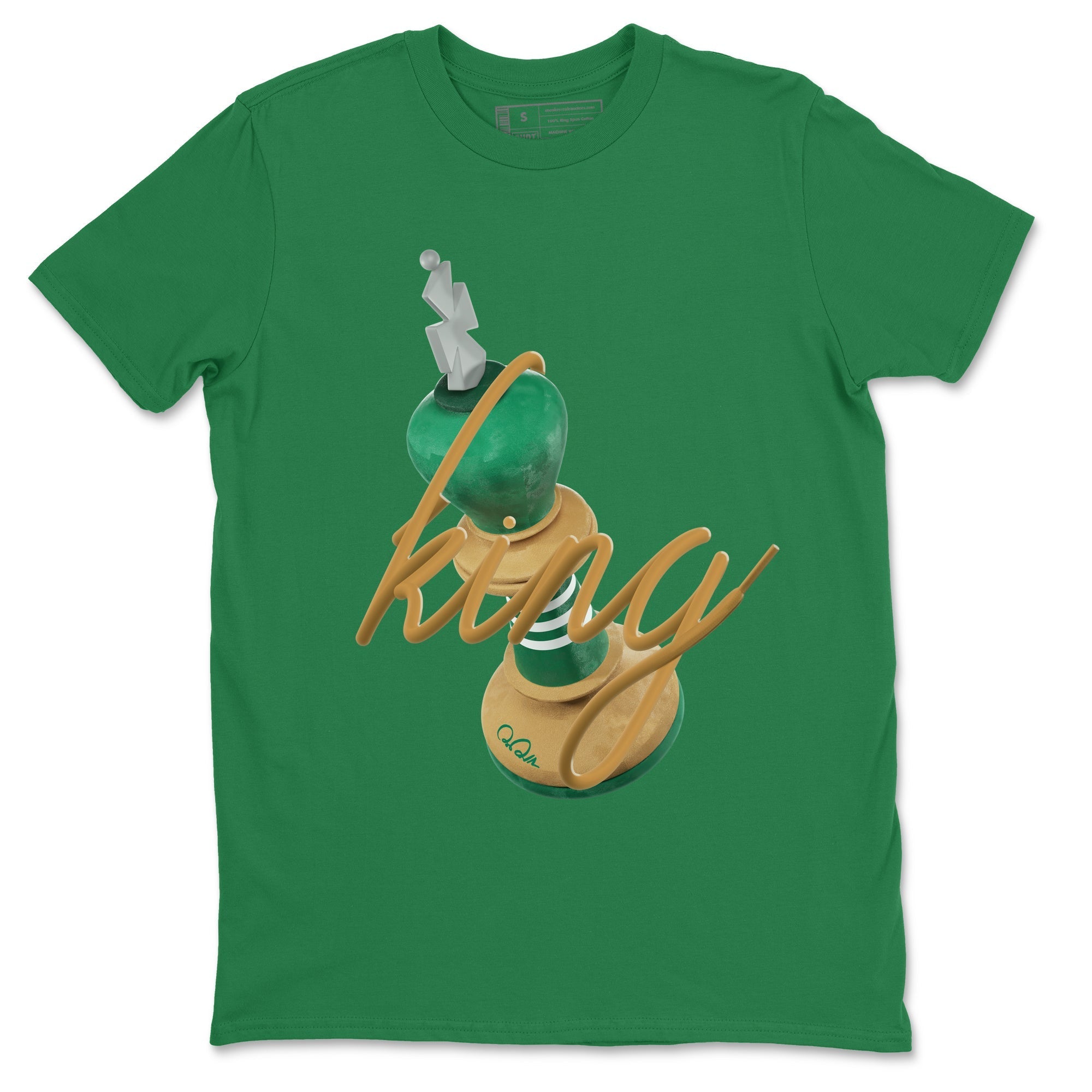 3D King Sneaker Tee - Samba Collegiate Green Gum