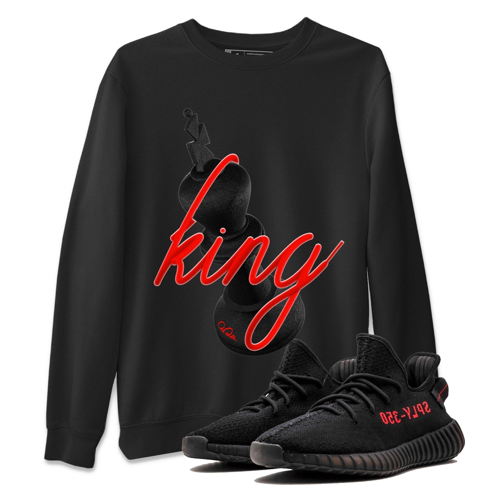 3D King Sneaker Tee - Yeezy 350 Bred