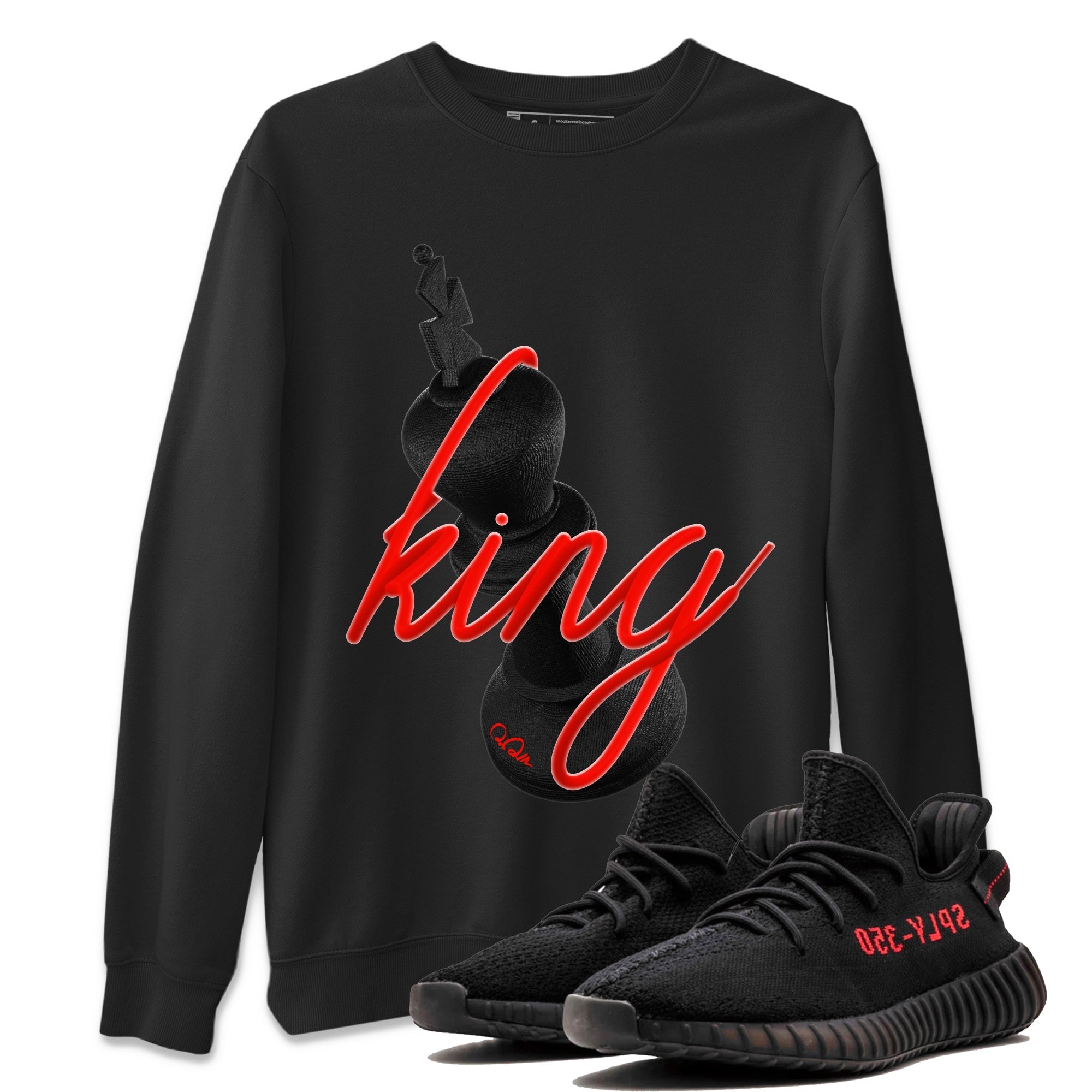 3D King Sneaker Tee - Yeezy 350 Bred