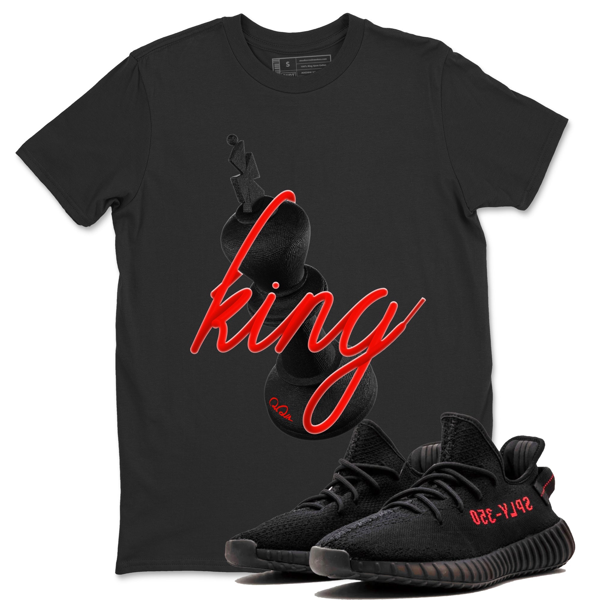 3D King Sneaker Tee - Yeezy 350 Bred