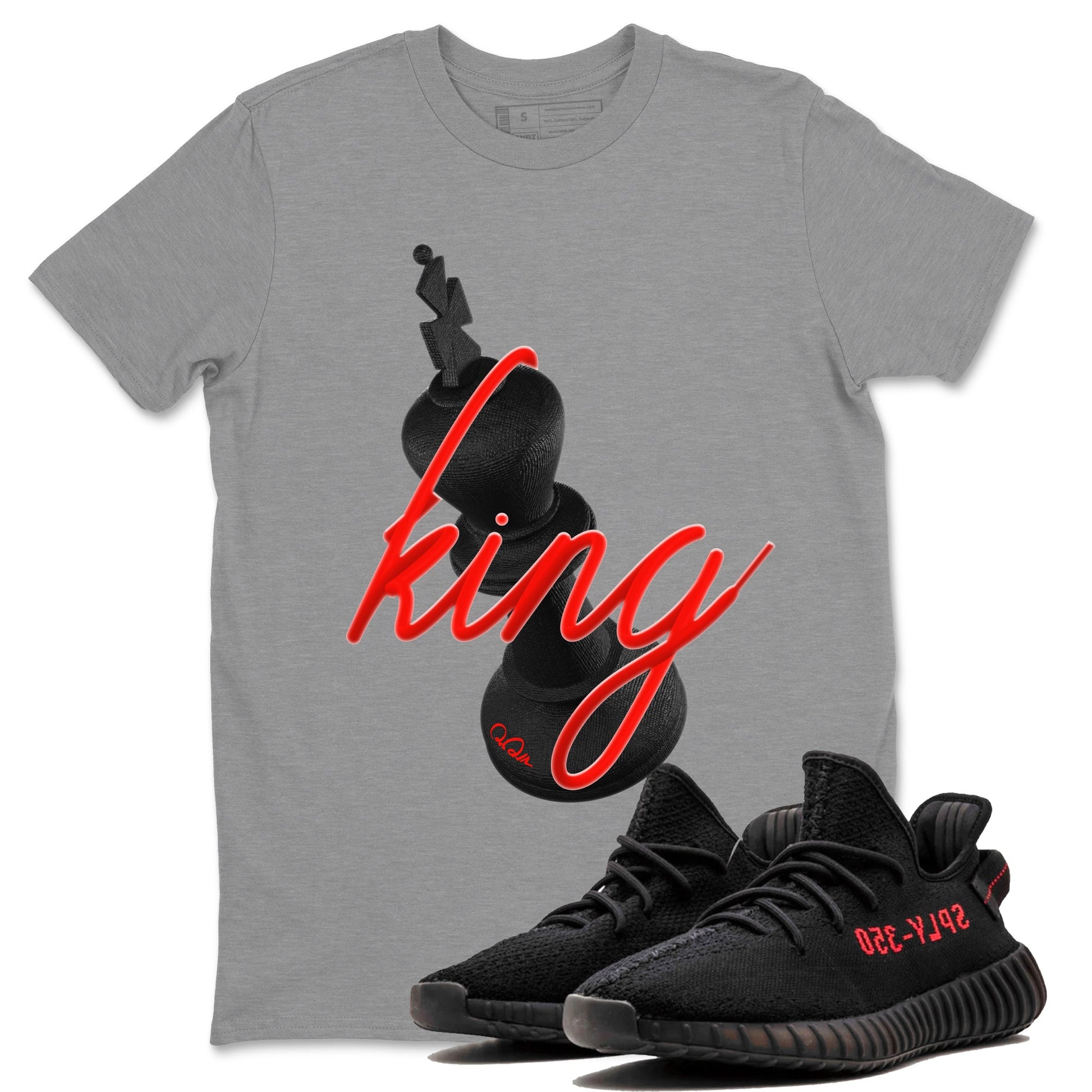 3D King Sneaker Tee - Yeezy 350 Bred