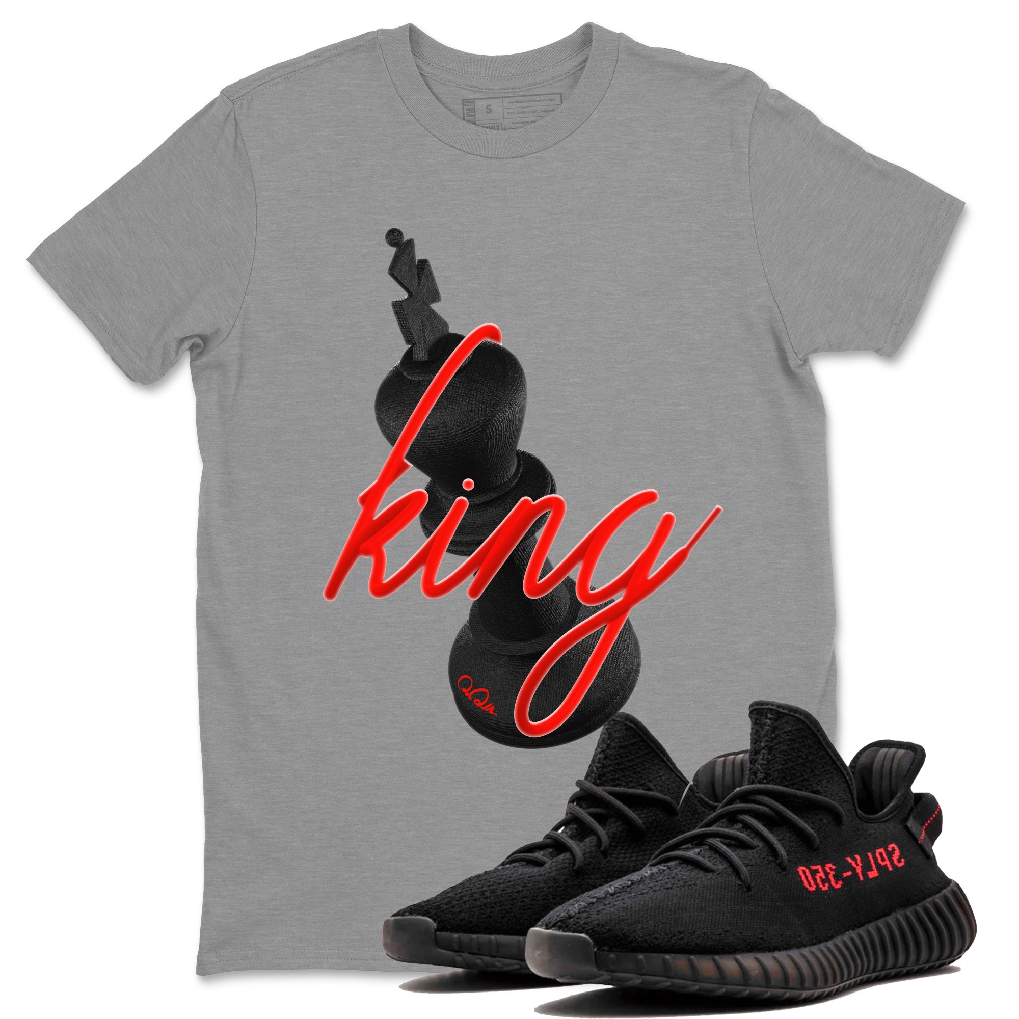 3D King Sneaker Tee - Yeezy 350 Bred