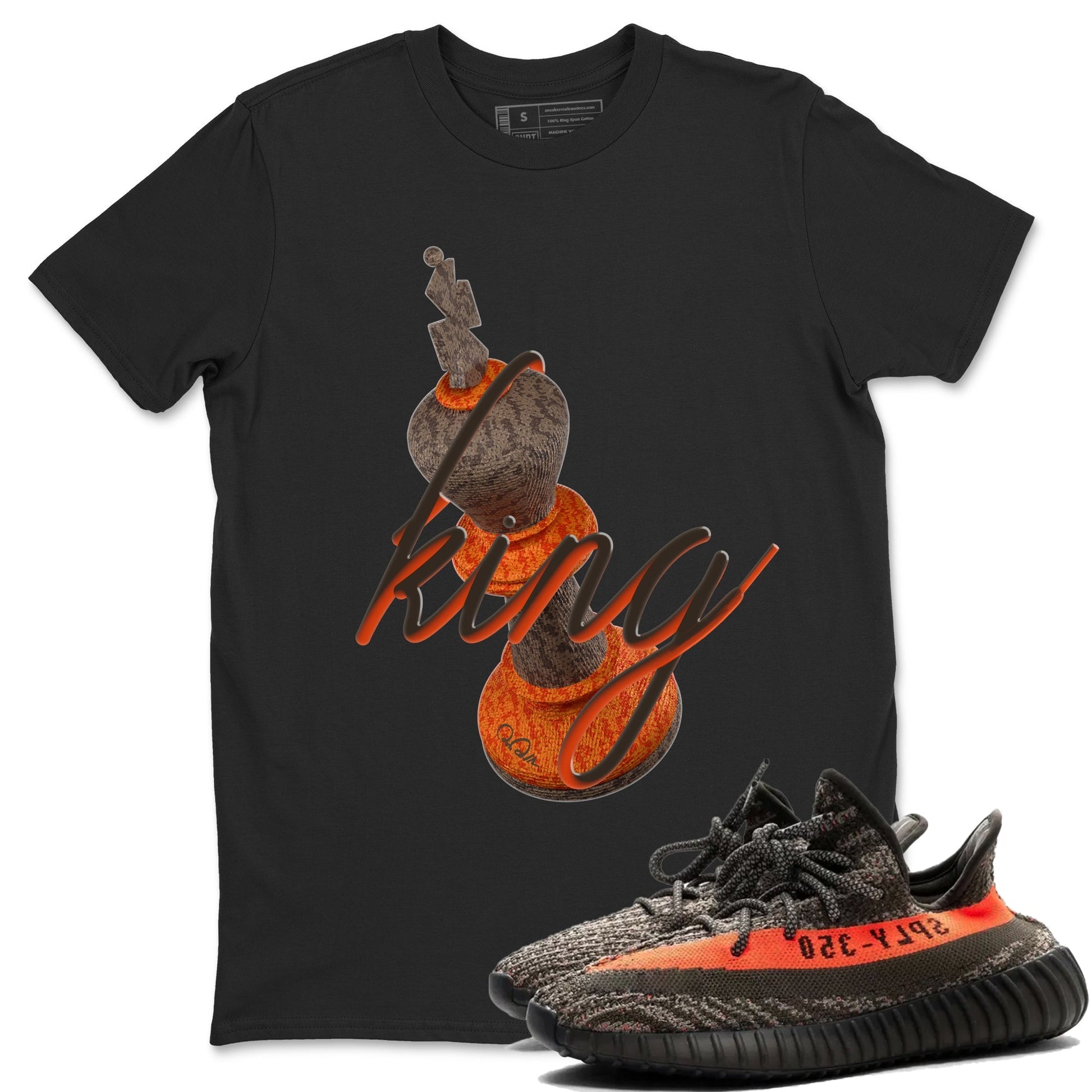 3D King Sneaker Tee - Yeezy 350 Carbon Beluga