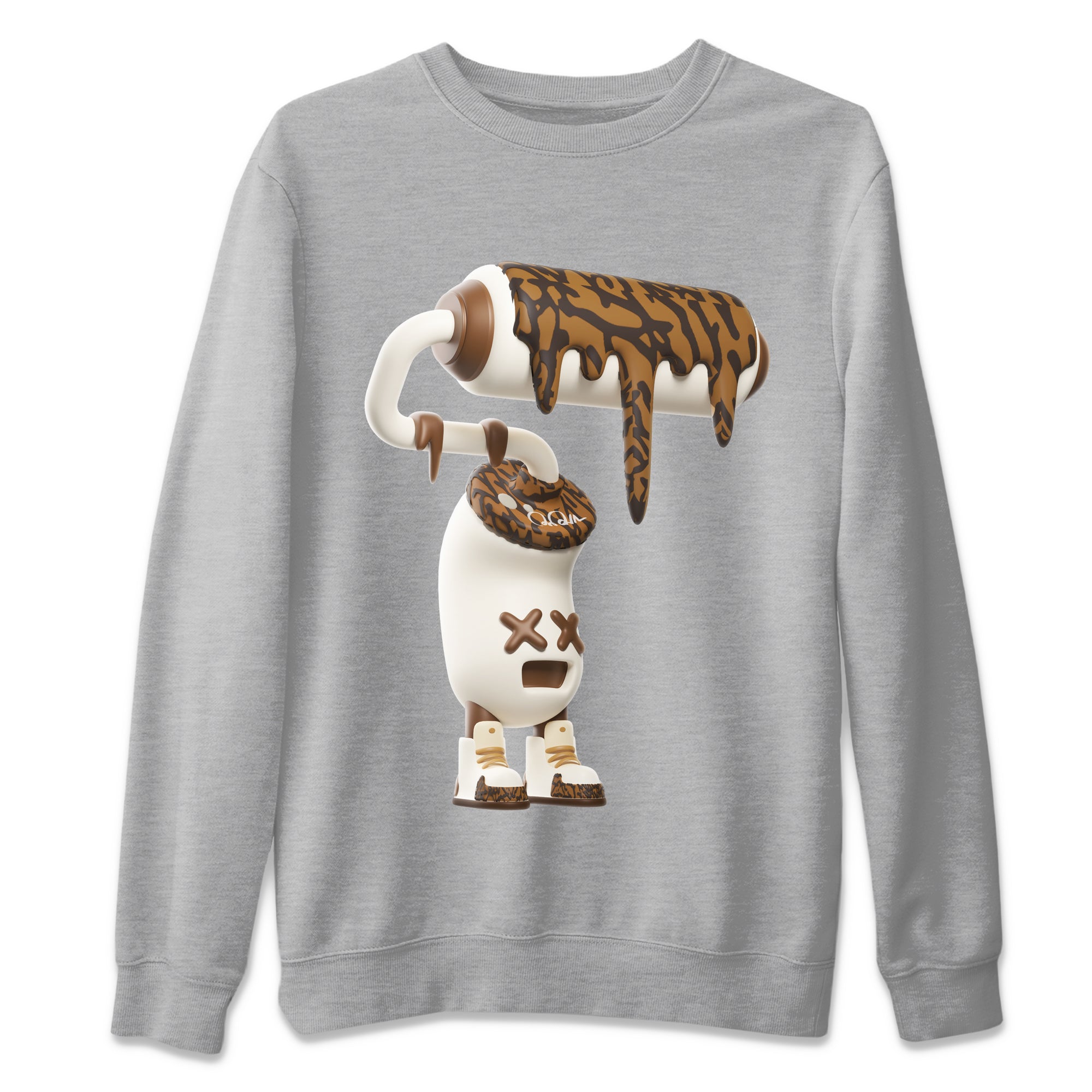 3D Paint Roller Unisex Tops - Air Jordan 3 Palomino