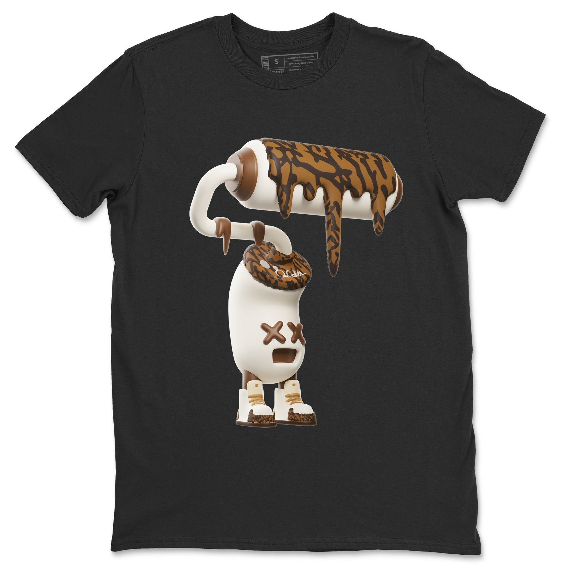 3D Paint Roller Unisex Tops - Air Jordan 3 Palomino