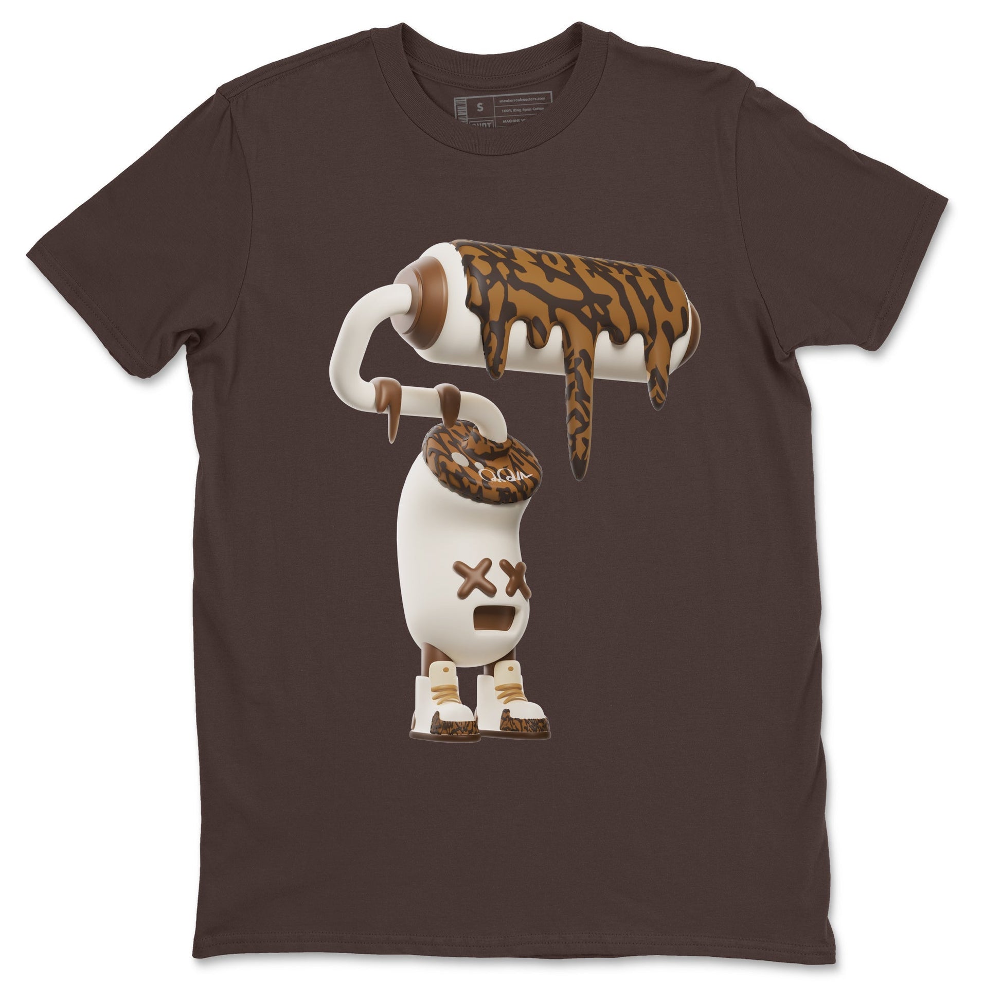3D Paint Roller Unisex Tops - Air Jordan 3 Palomino