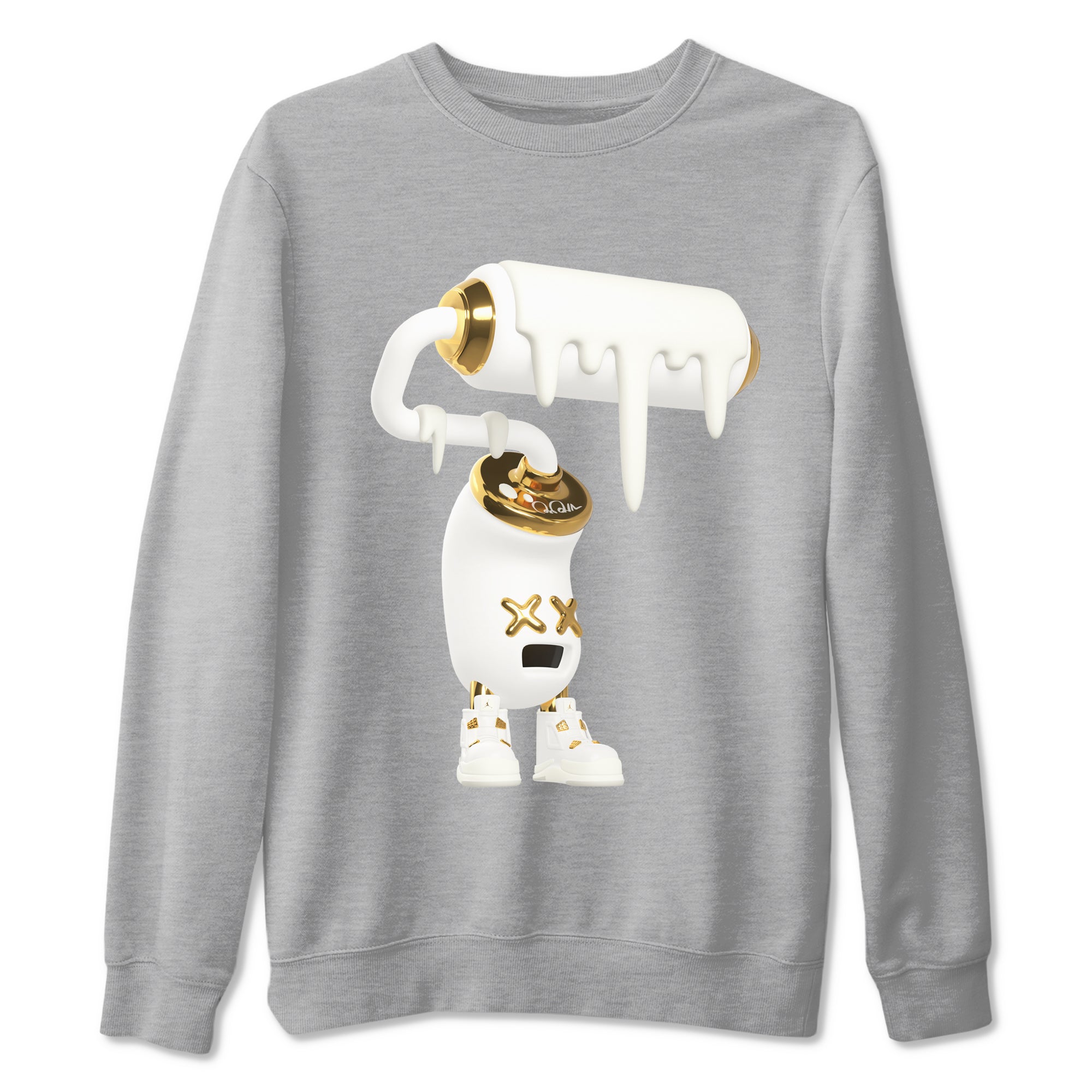 3D Paint Roller Sneaker Tees - Air Jordan 4 Sail 2024