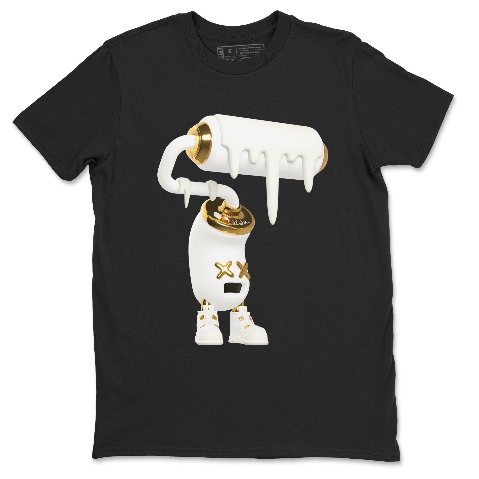 3D Paint Roller Sneaker Tees - Air Jordan 4 Sail 2024