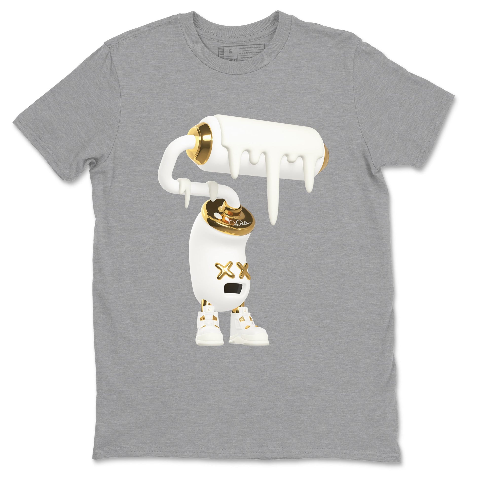 3D Paint Roller Sneaker Tees - Air Jordan 4 Sail 2024
