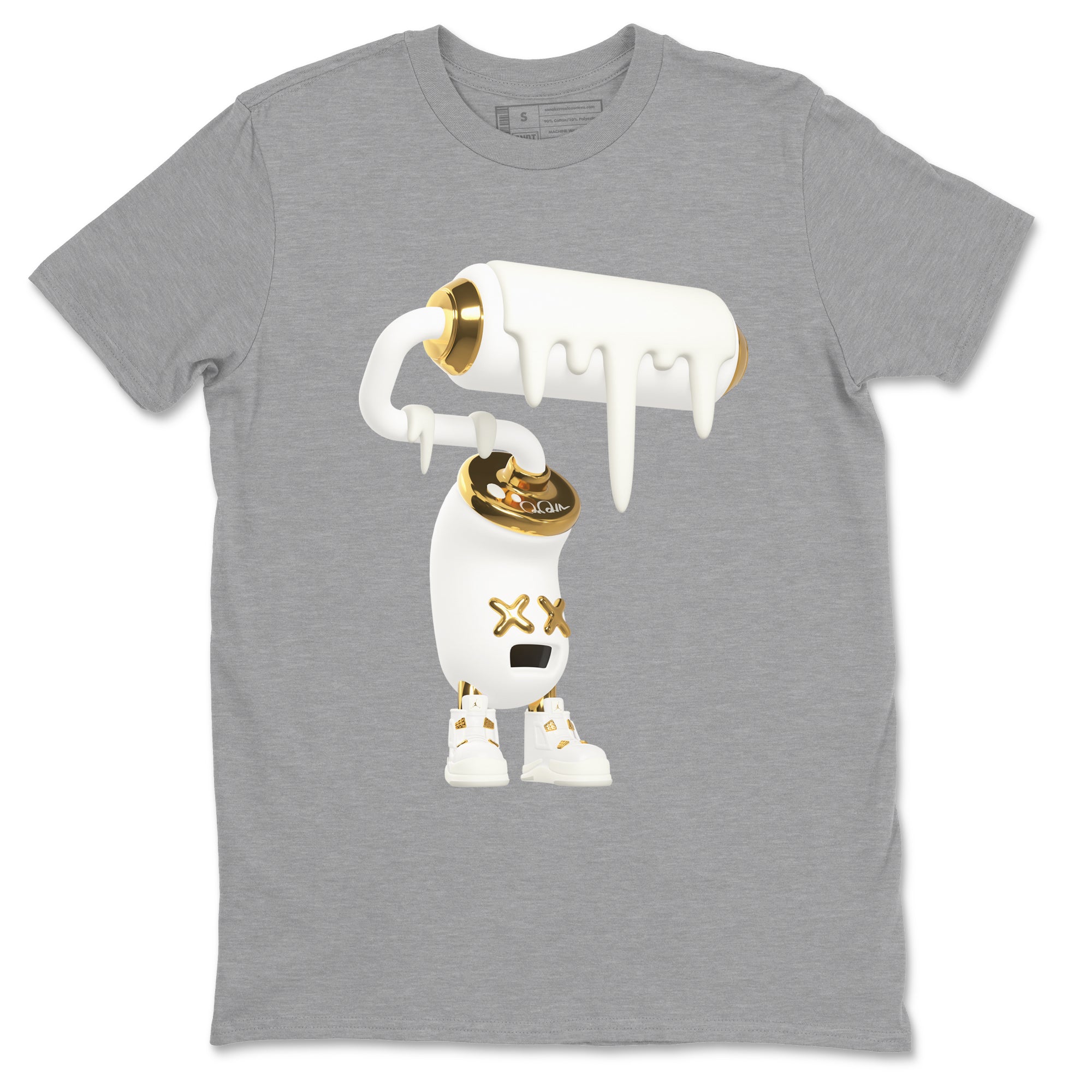 3D Paint Roller Sneaker Tees - Air Jordan 4 Sail 2024