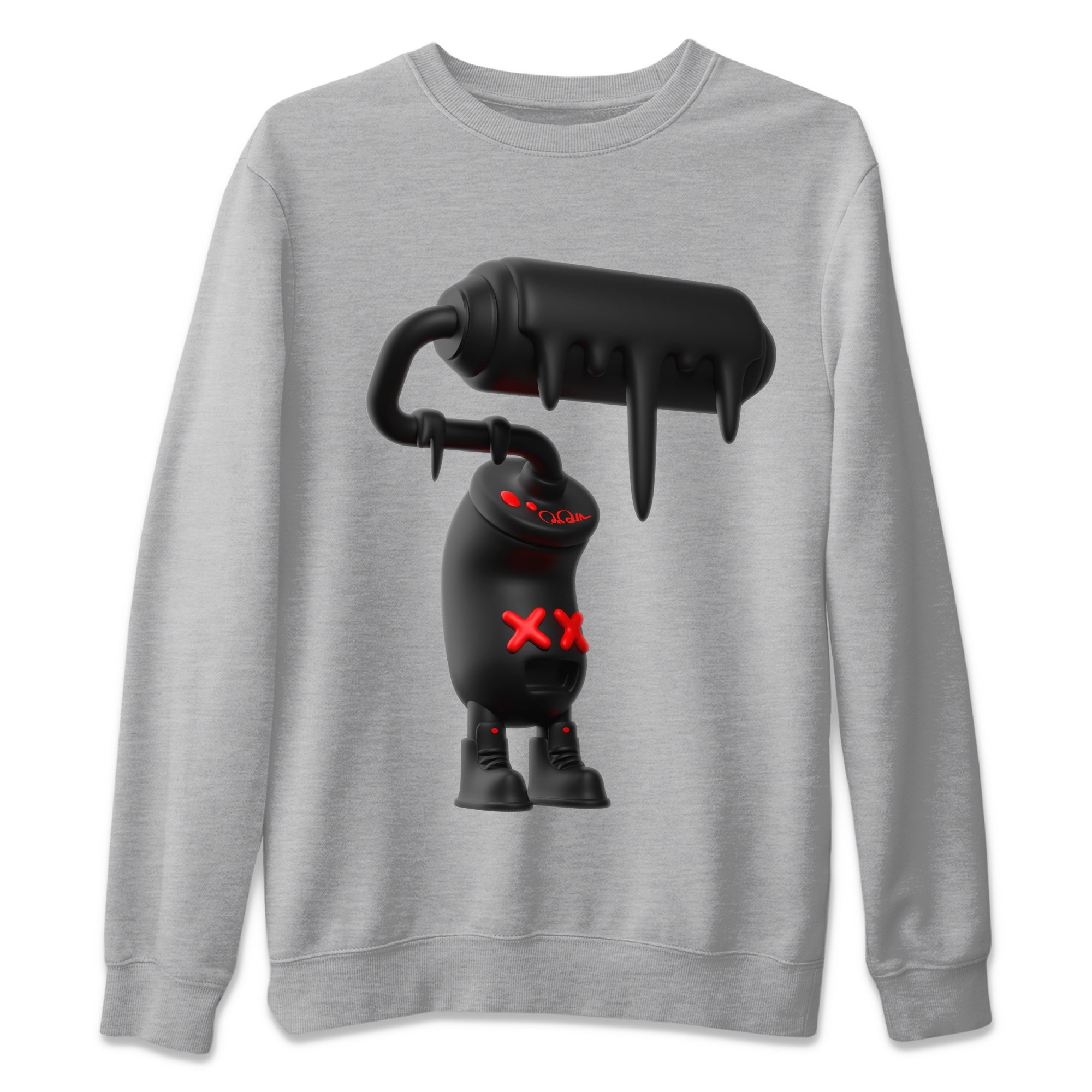 3D Paint Roller Sneaker Tee - Yeezy 350 Bred