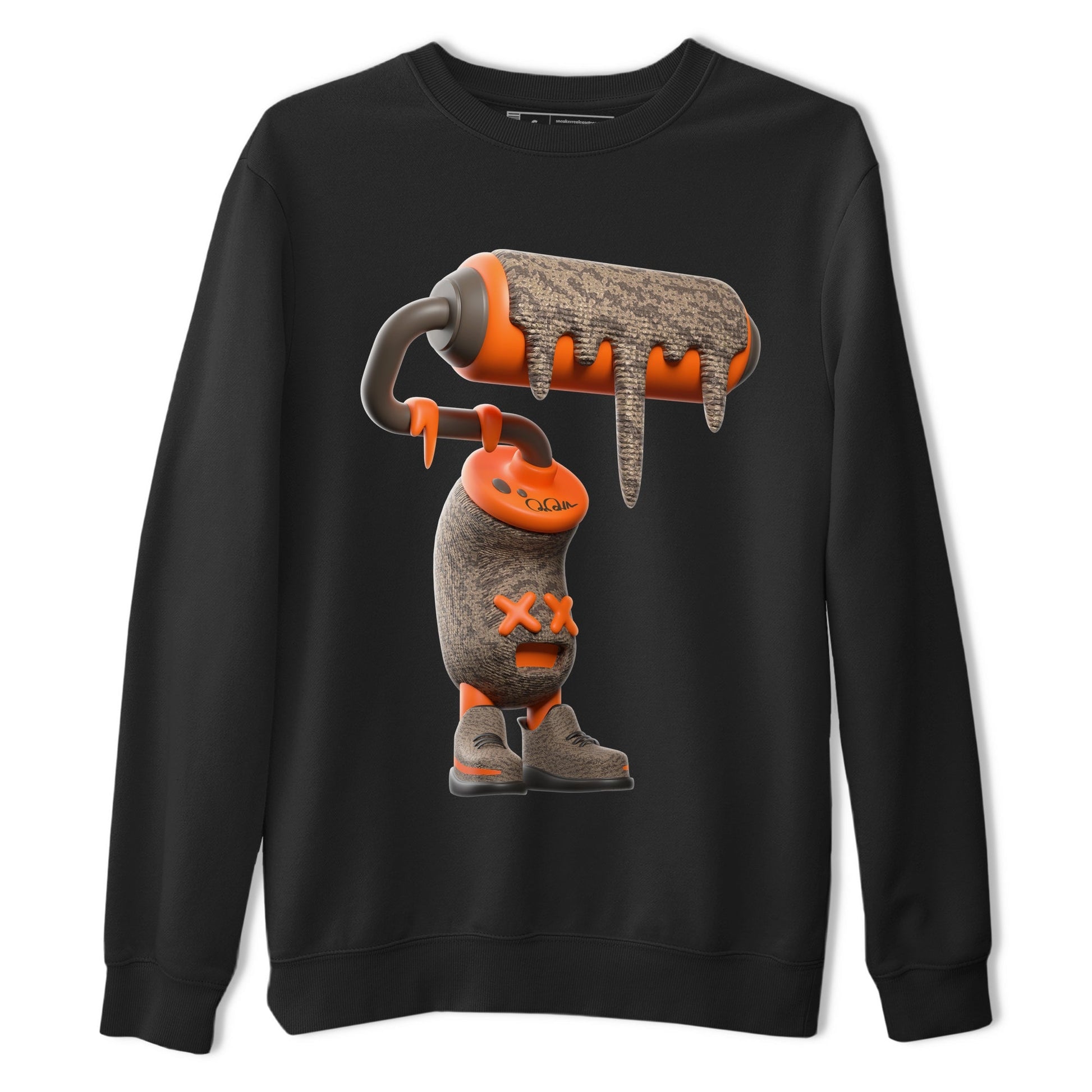 3D Paint Roller Sneaker Tee - Yeezy 350 Carbon Beluga