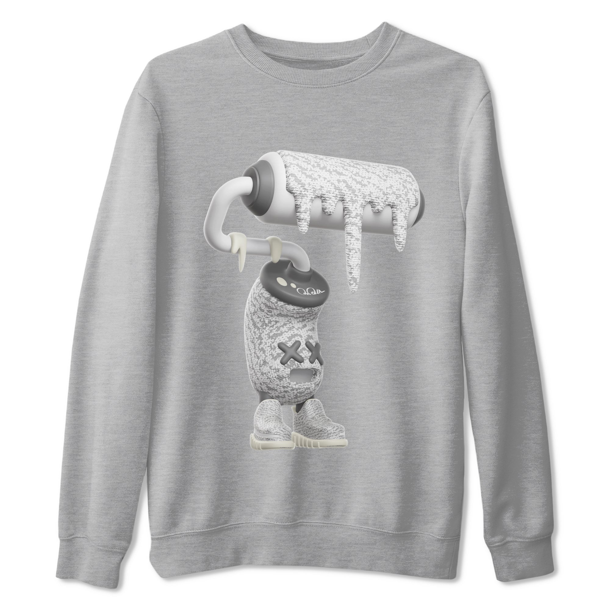 3D Paint Roller Sneaker Tee - Yeezy 350 Static