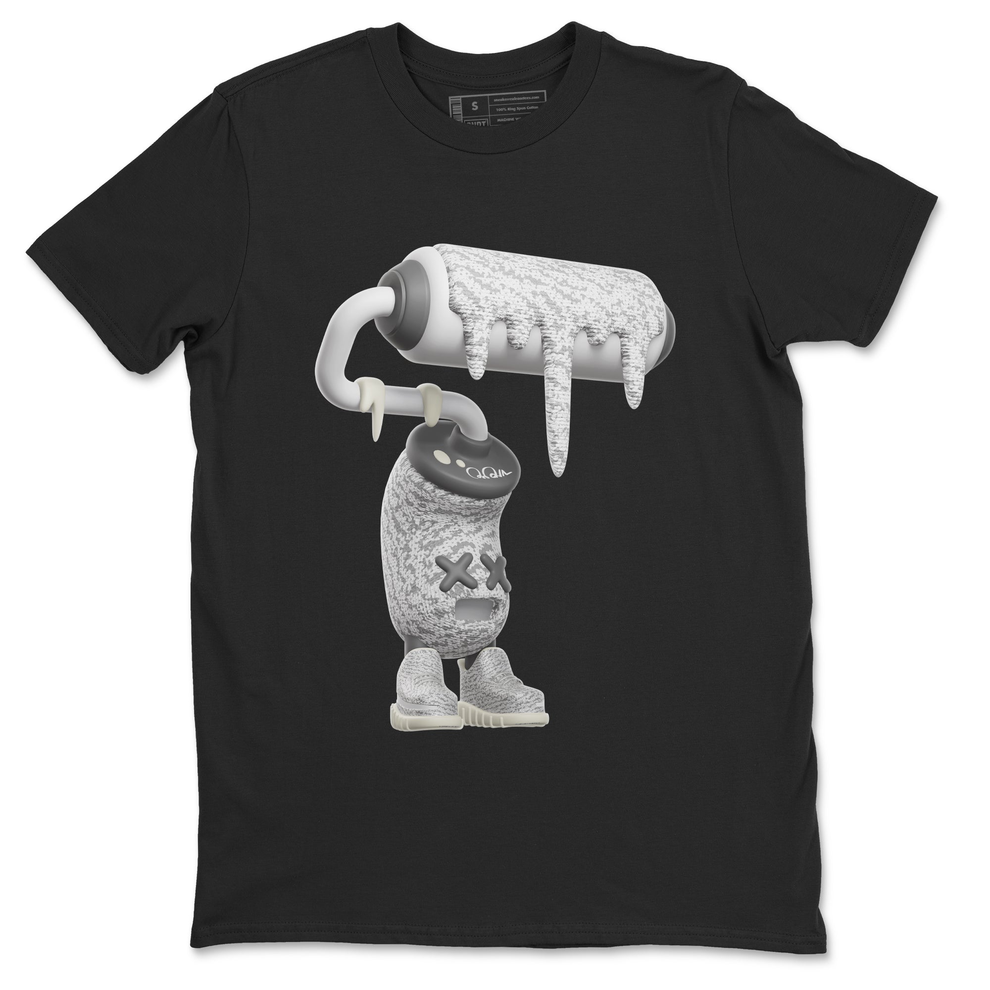 3D Paint Roller Sneaker Tee - Yeezy 350 Static