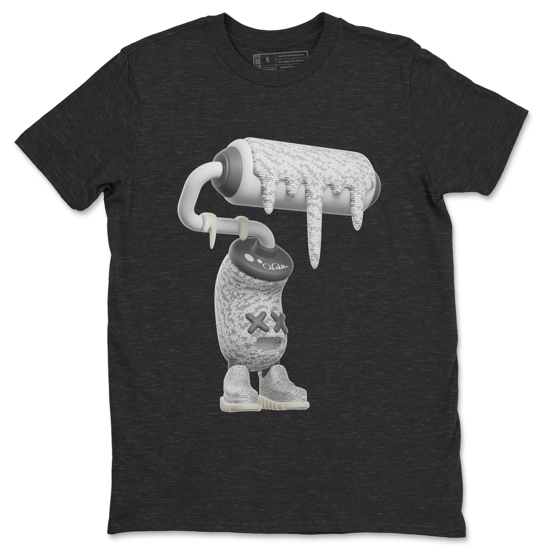 3D Paint Roller Sneaker Tee - Yeezy 350 Static