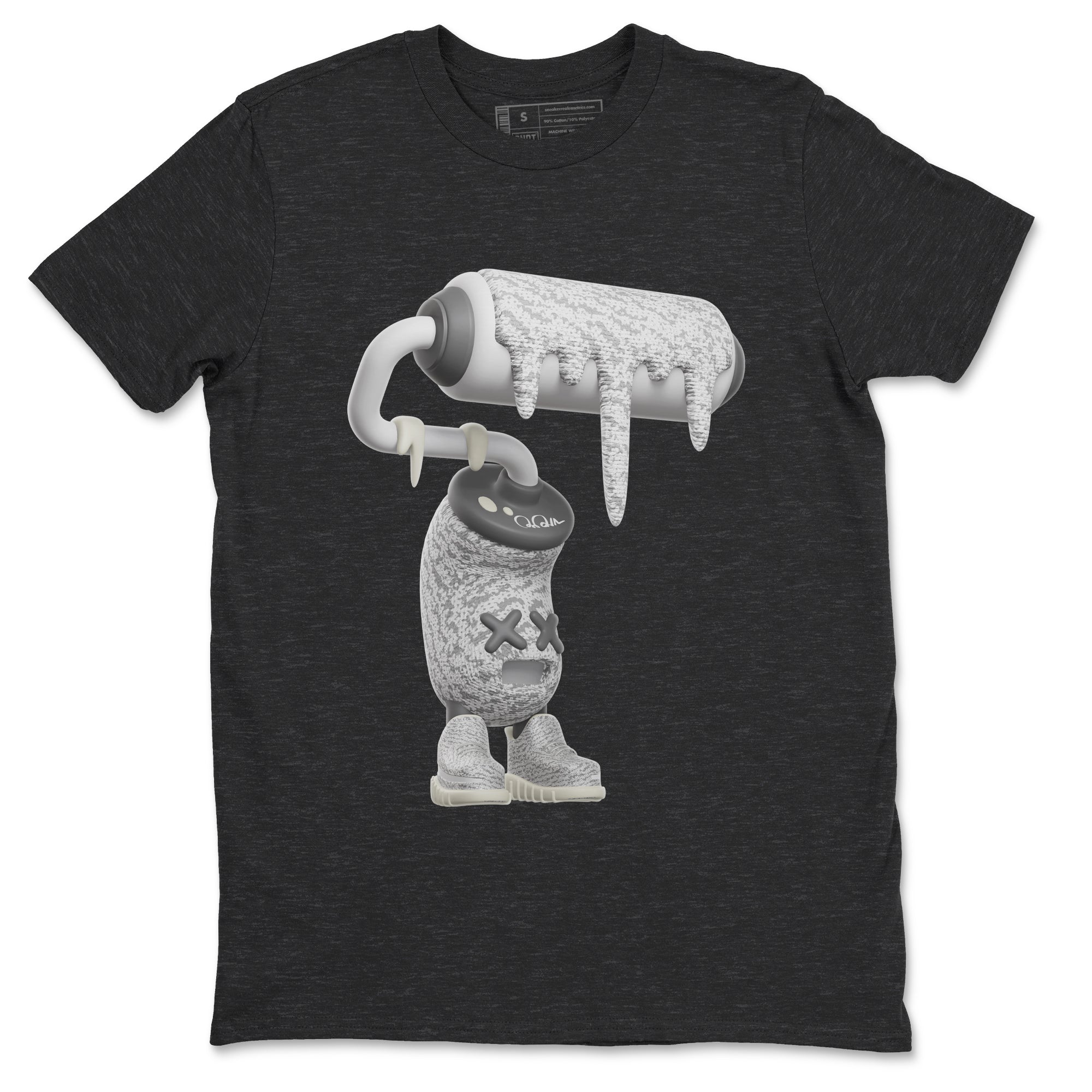 3D Paint Roller Sneaker Tee - Yeezy 350 Static