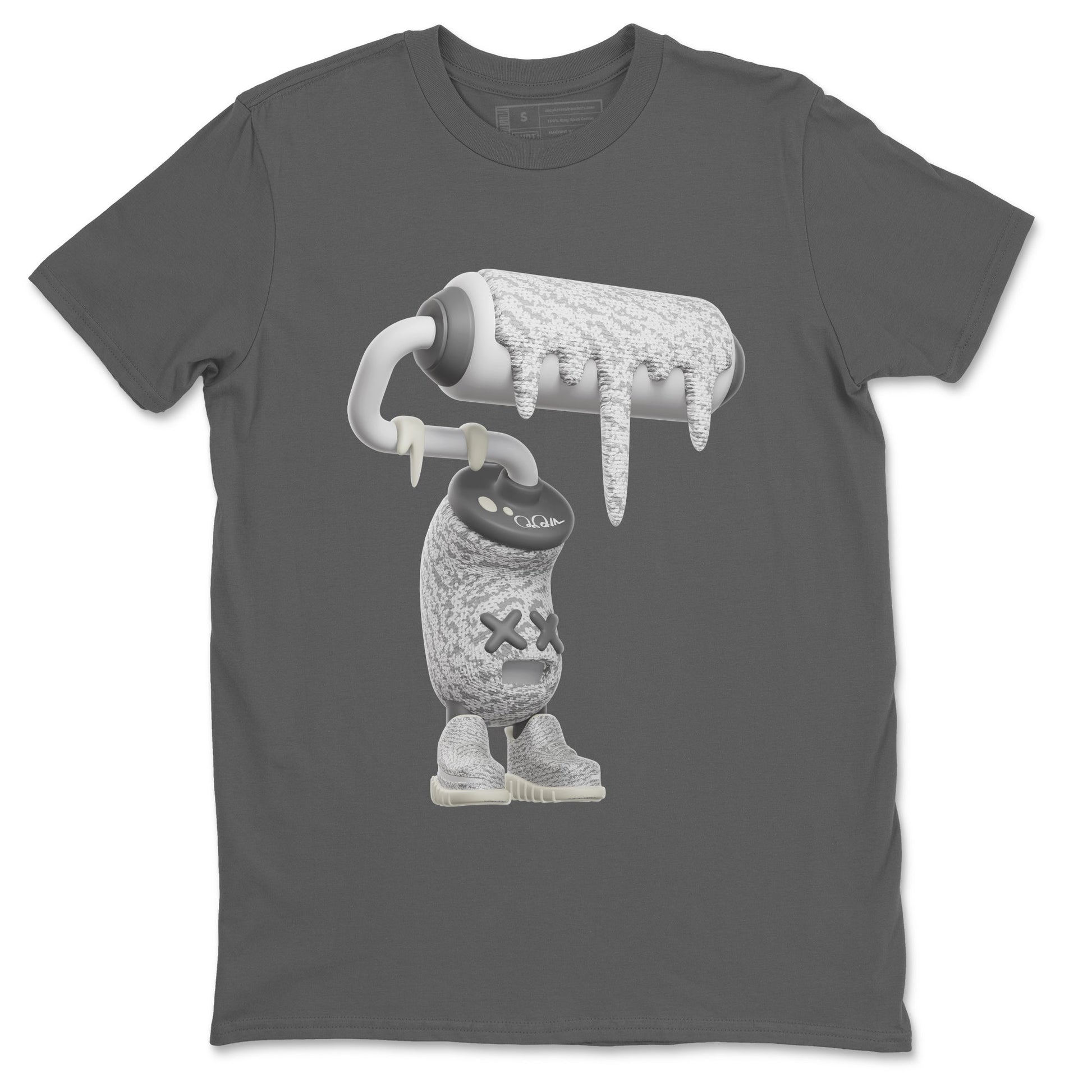 3D Paint Roller Sneaker Tee - Yeezy 350 Static