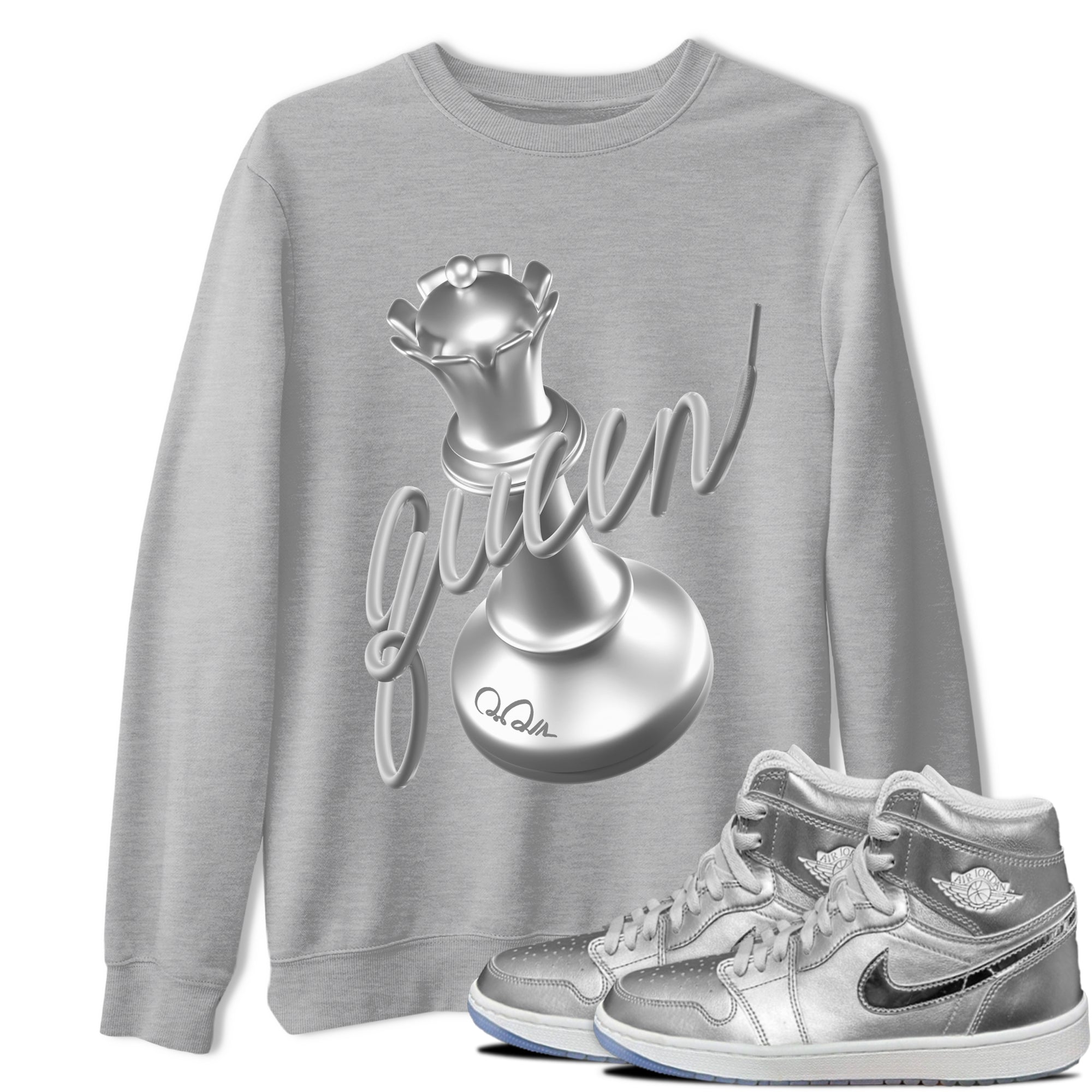 3D Queen Sneaker Tee - Air Jordan 1 Gift Giving