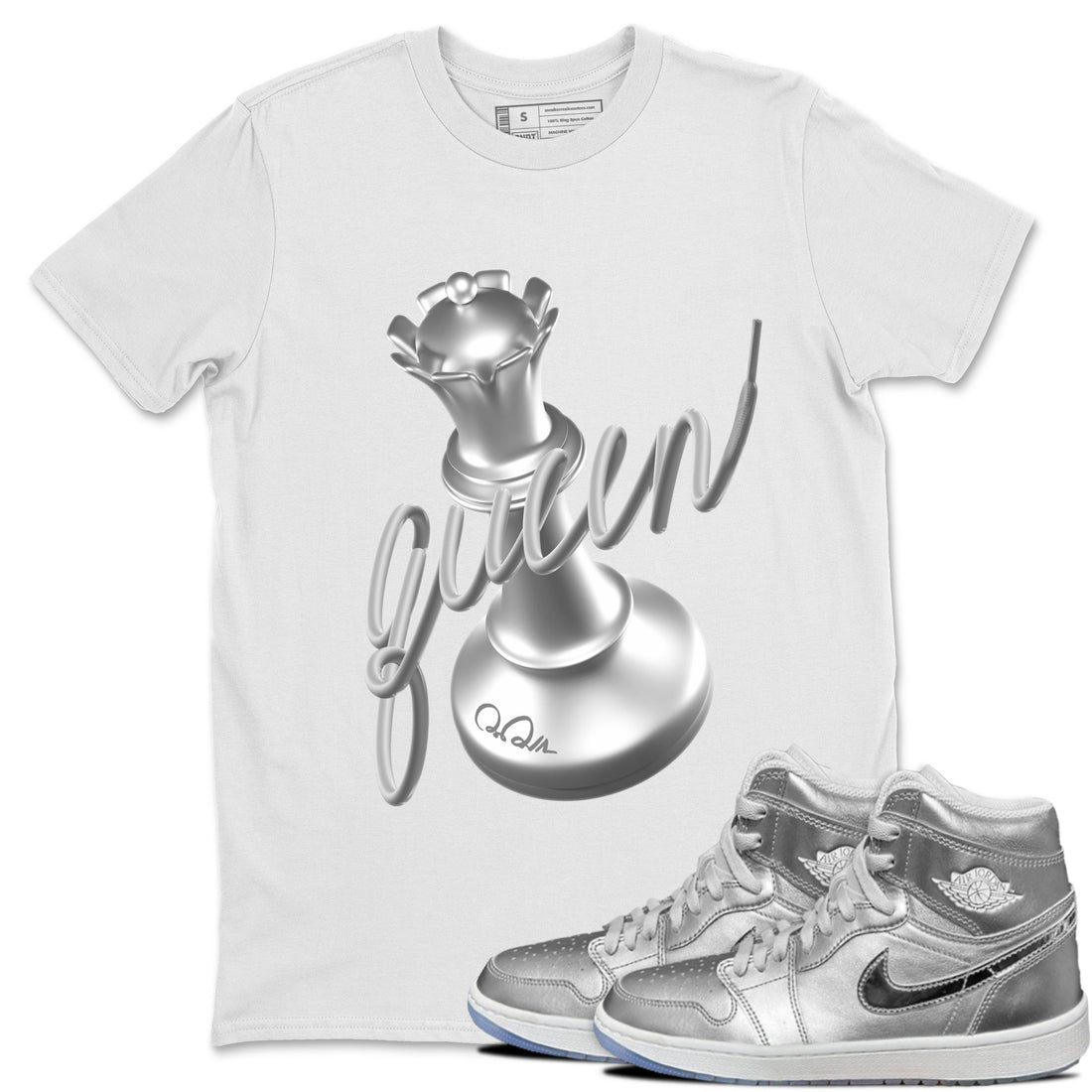 3D Queen Sneaker Tee - Air Jordan 1 Gift Giving