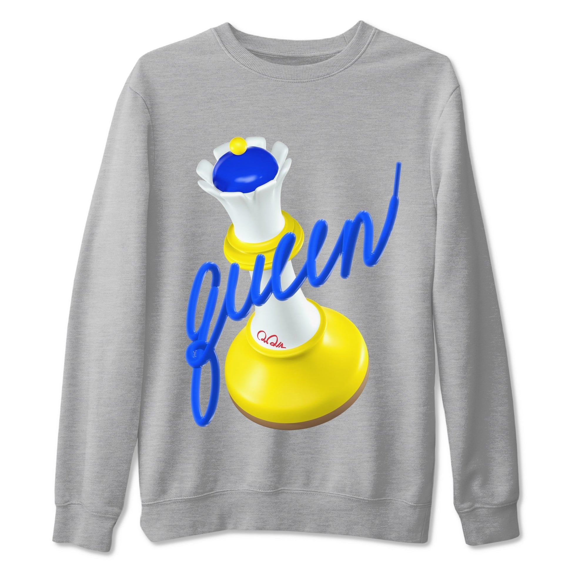 3D Queen Sneaker Tees - Air Jordan 1 Travis Scott Canary
