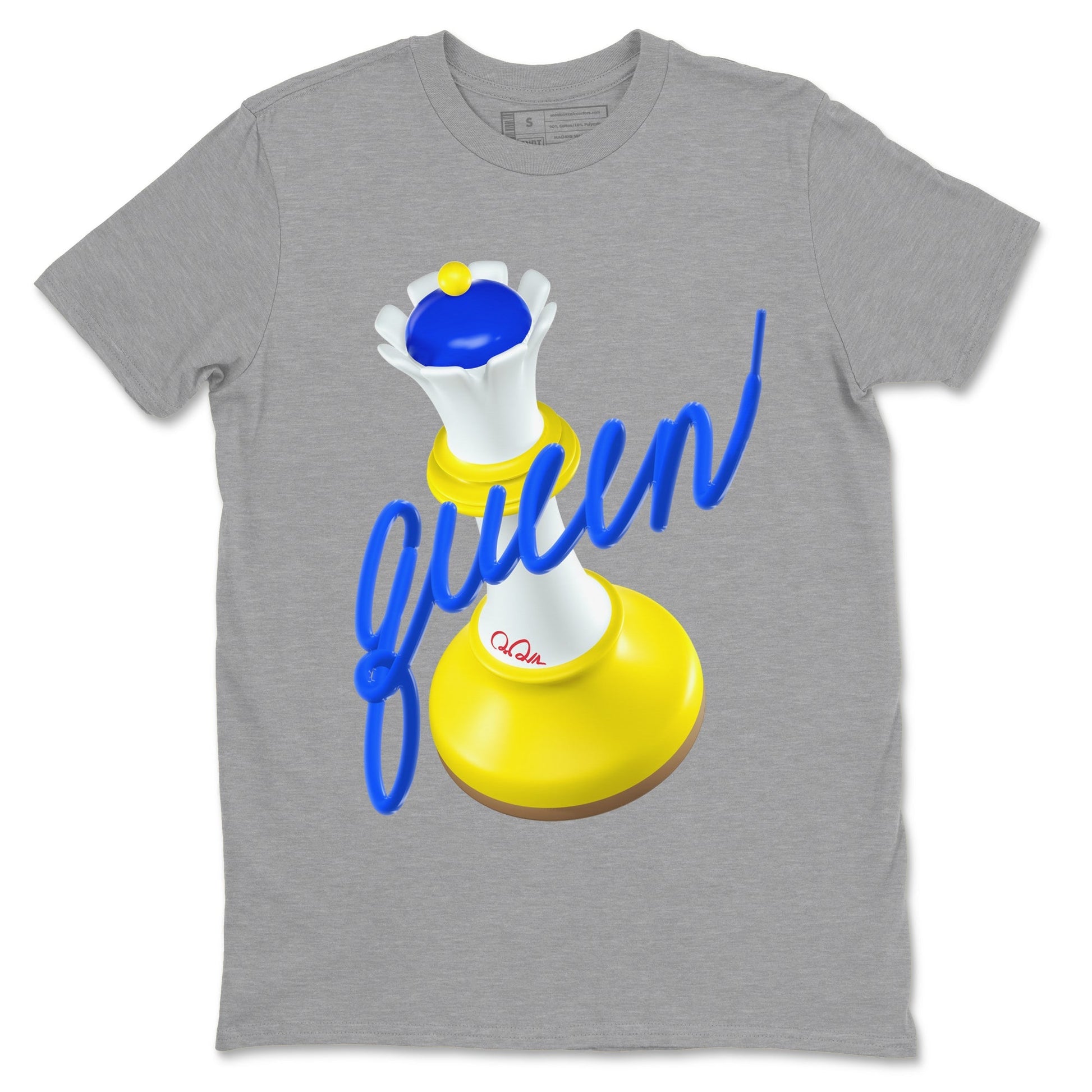 3D Queen Sneaker Tees - Air Jordan 1 Travis Scott Canary