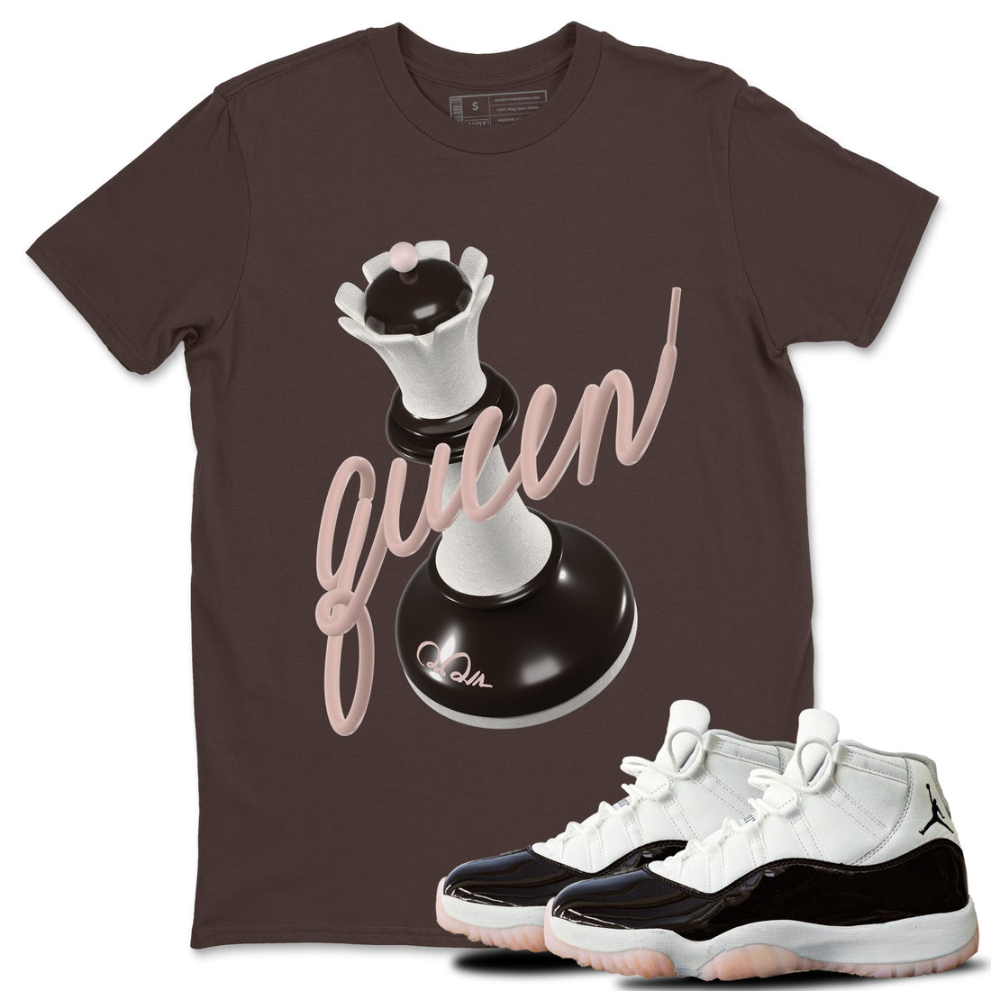 3D Queen Sneaker Tee - Air Jordan 11 Neapolitan