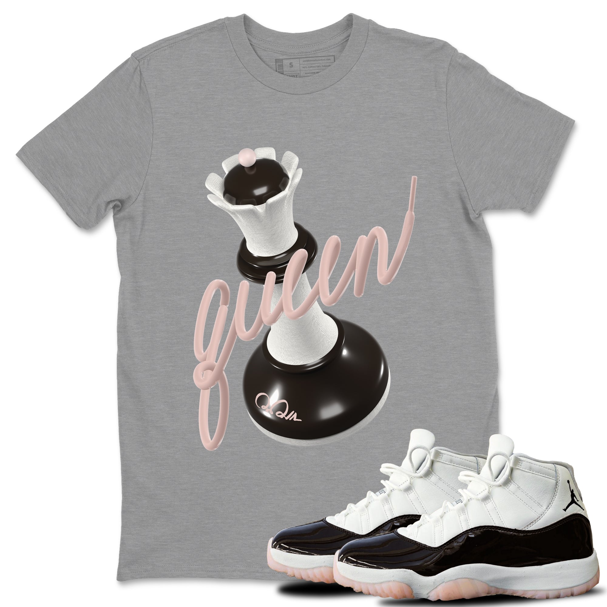 3D Queen Sneaker Tee - Air Jordan 11 Neapolitan