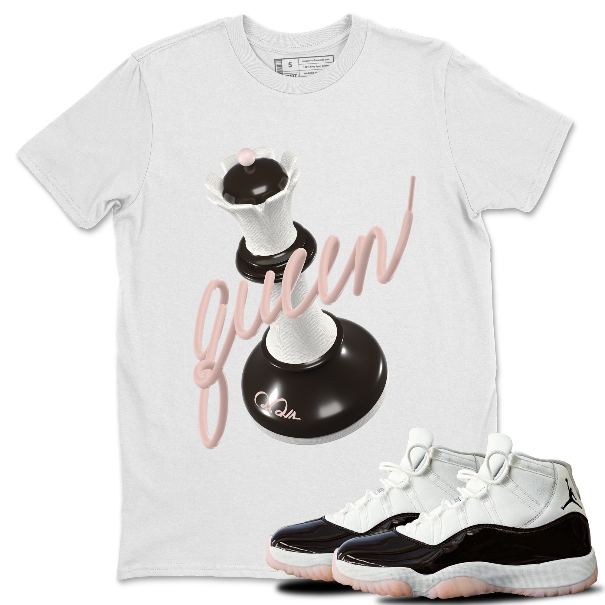 3D Queen Sneaker Tee - Air Jordan 11 Neapolitan