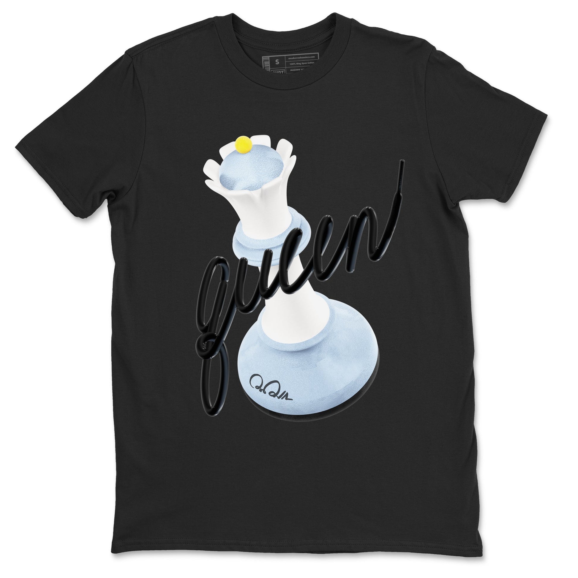 3D Queen Sneaker Tees - Air Jordan 13 Blue Grey