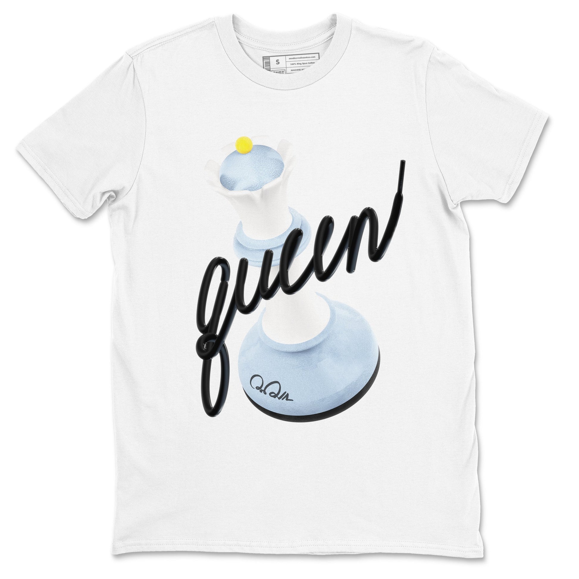 3D Queen Sneaker Tees - Air Jordan 13 Blue Grey