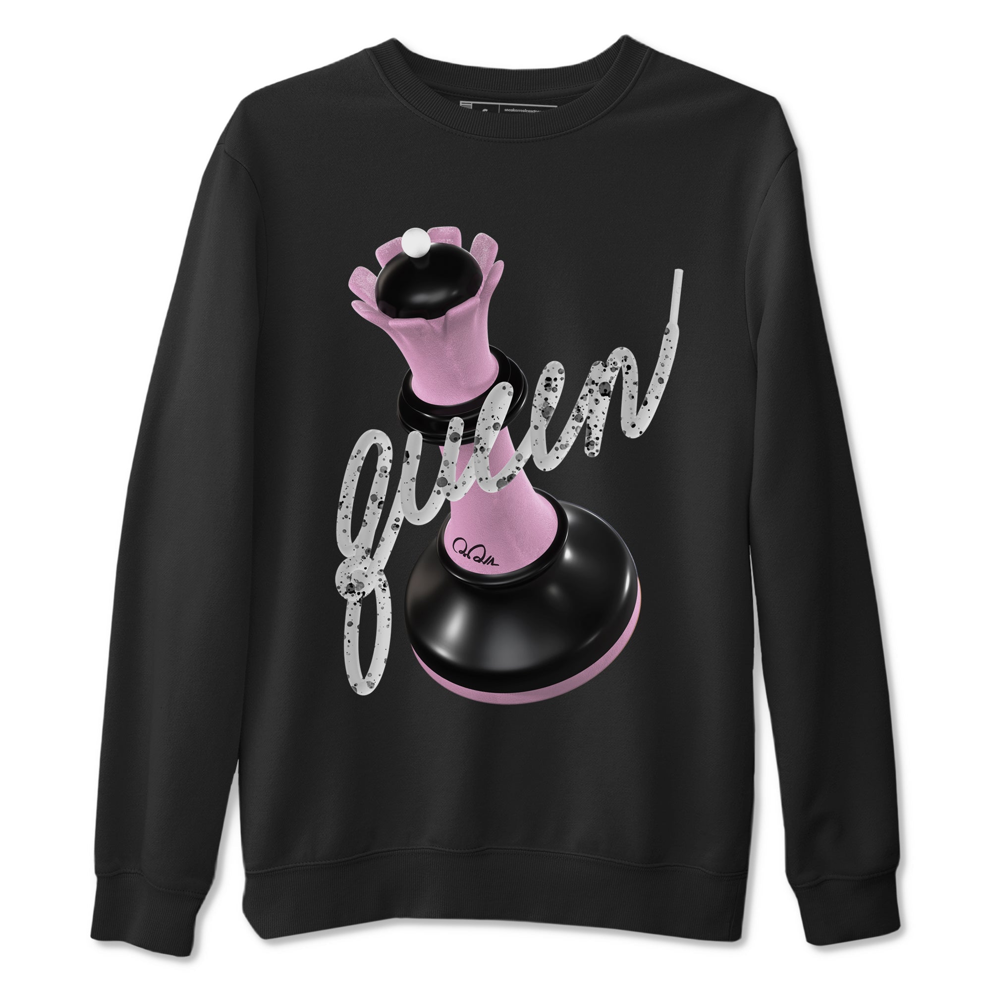 3D Queen Sneaker Tees - Air Jordan 4 Orchid